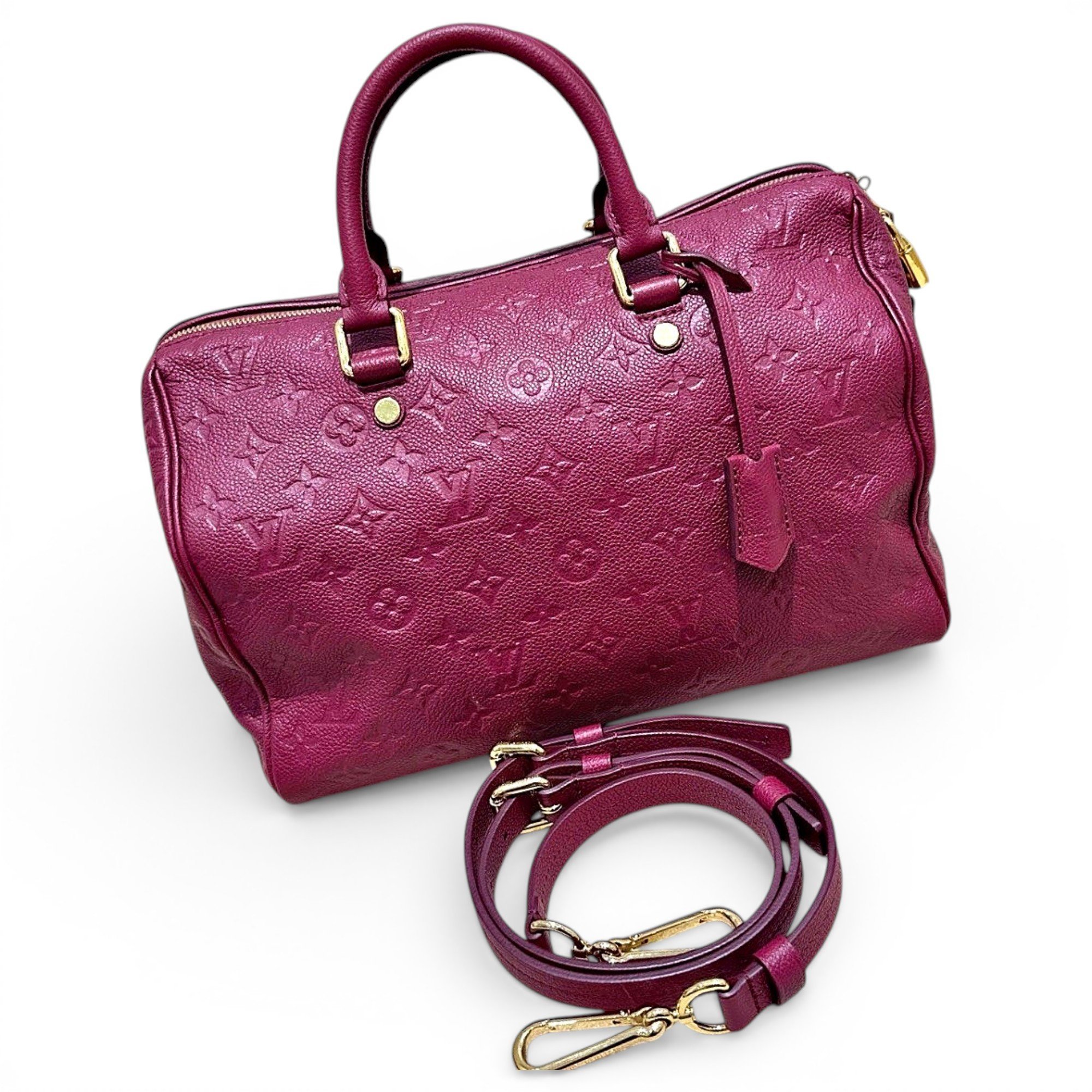 Louis Vuitton Speedy Bandoulière leather handbag