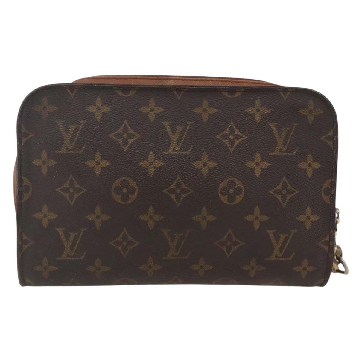 Orsay leather clutch bag