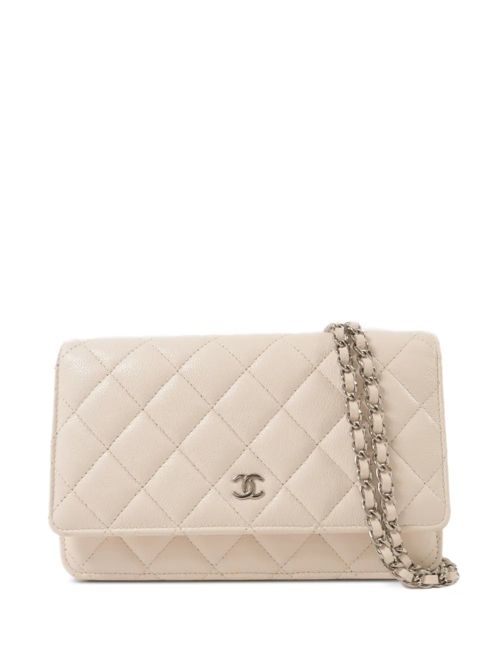 CC quilted shoulder bag