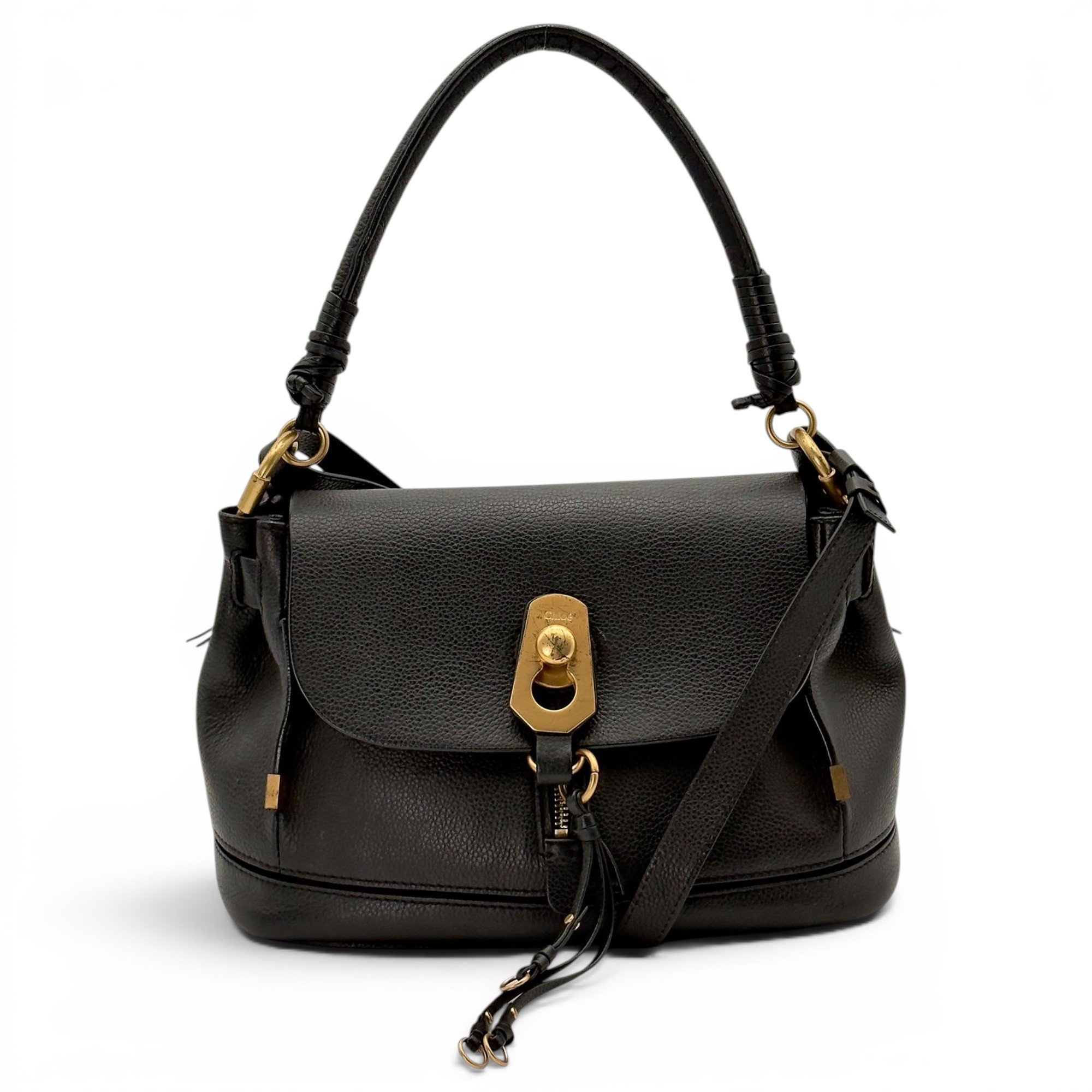 Owen leather handbag