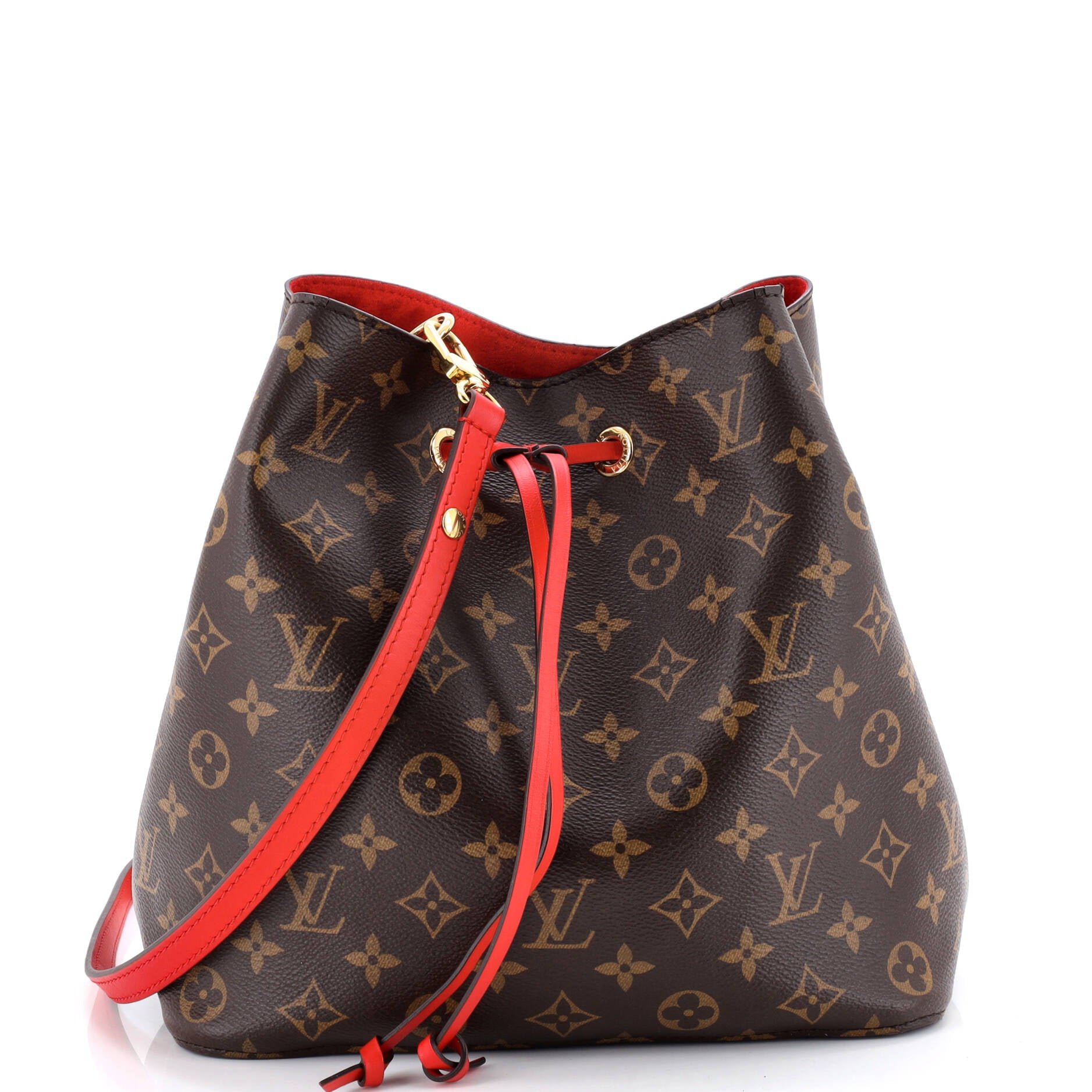 Louis Vuitton NeoNoe Handbag Monogram Canvas with Leather MM