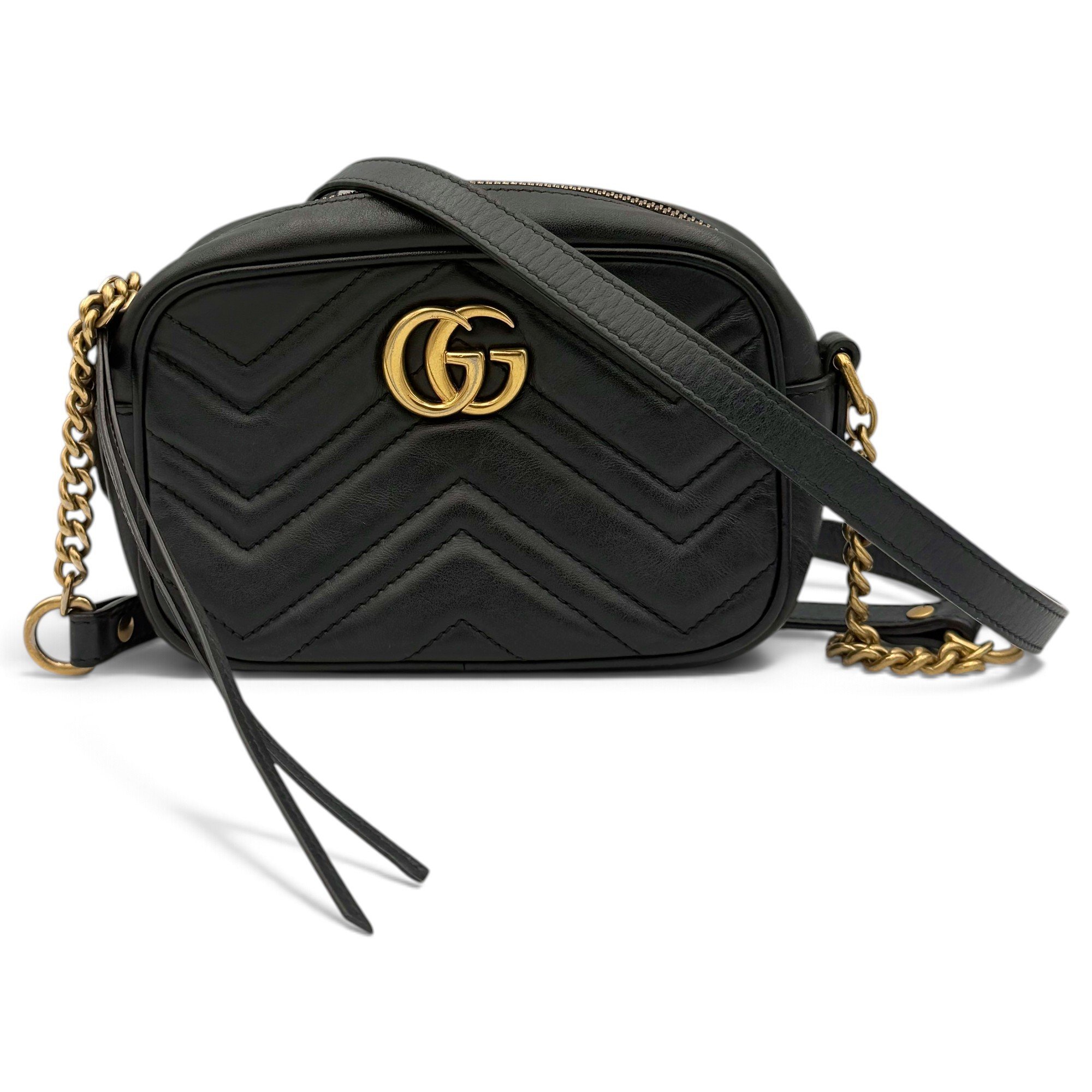 GG Marmont leather crossbody bag