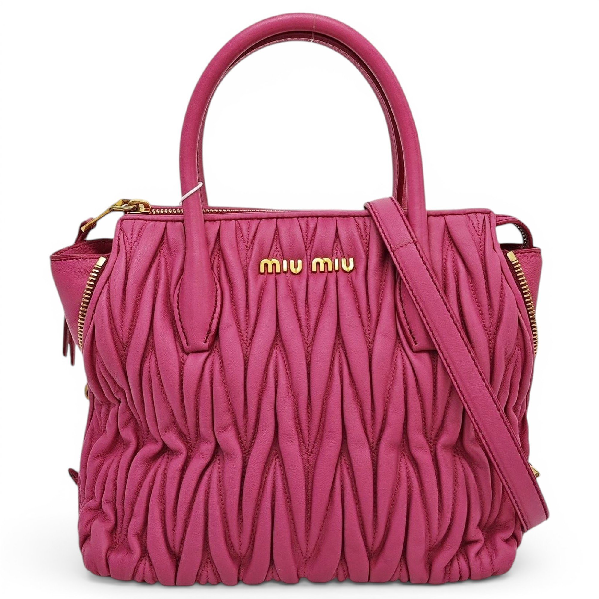 Leather handbag