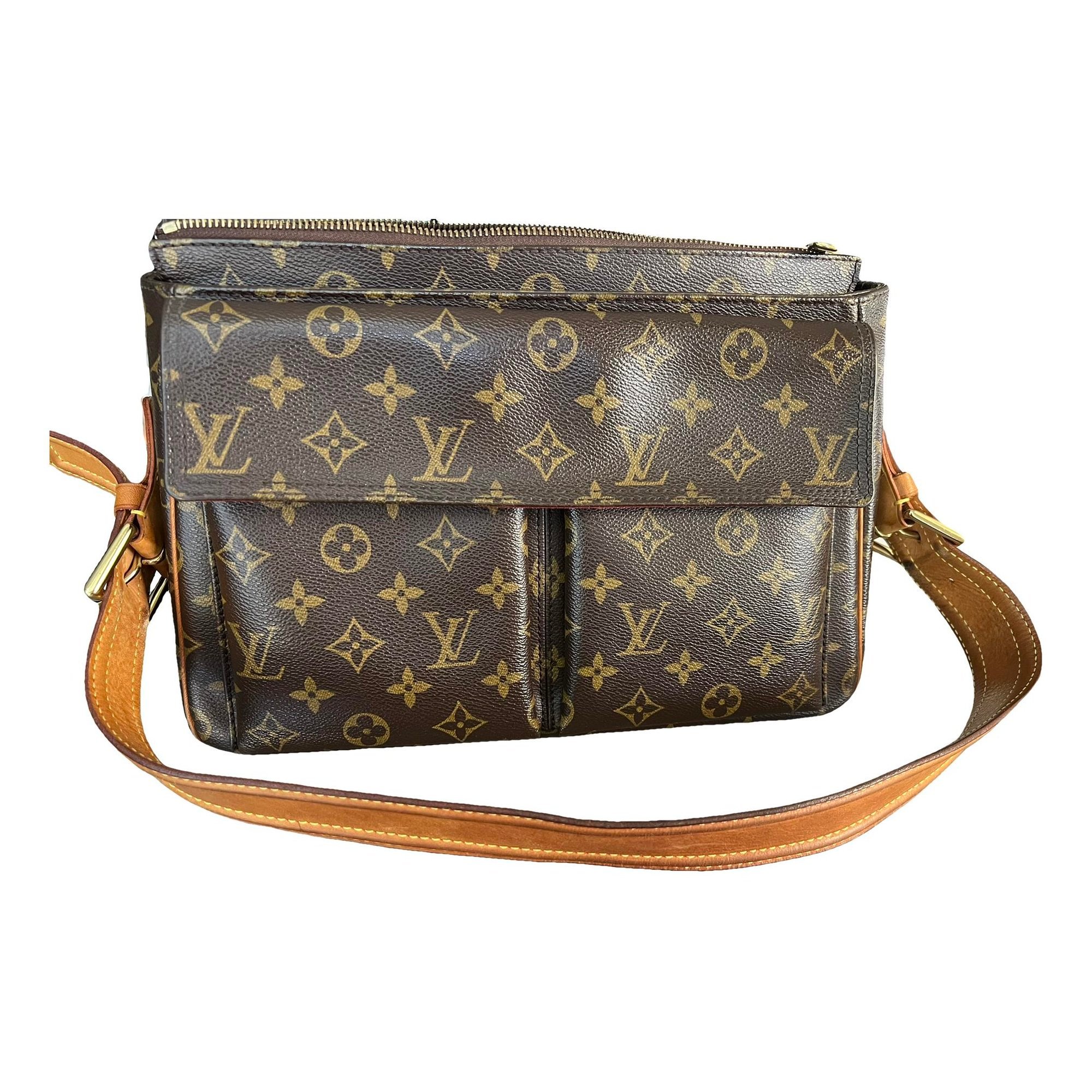 Multipli Cité leather handbag
