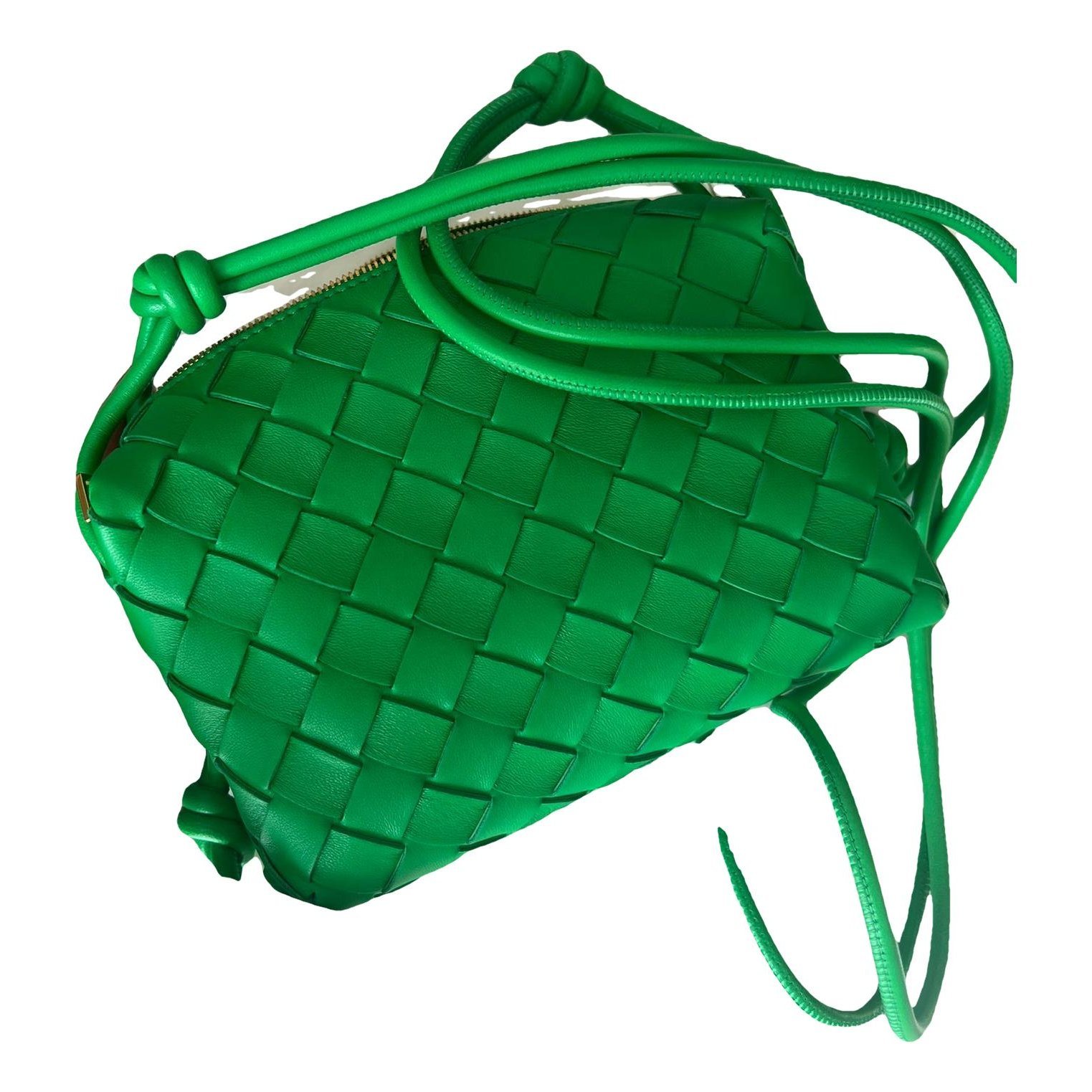 Cassette leather crossbody bag