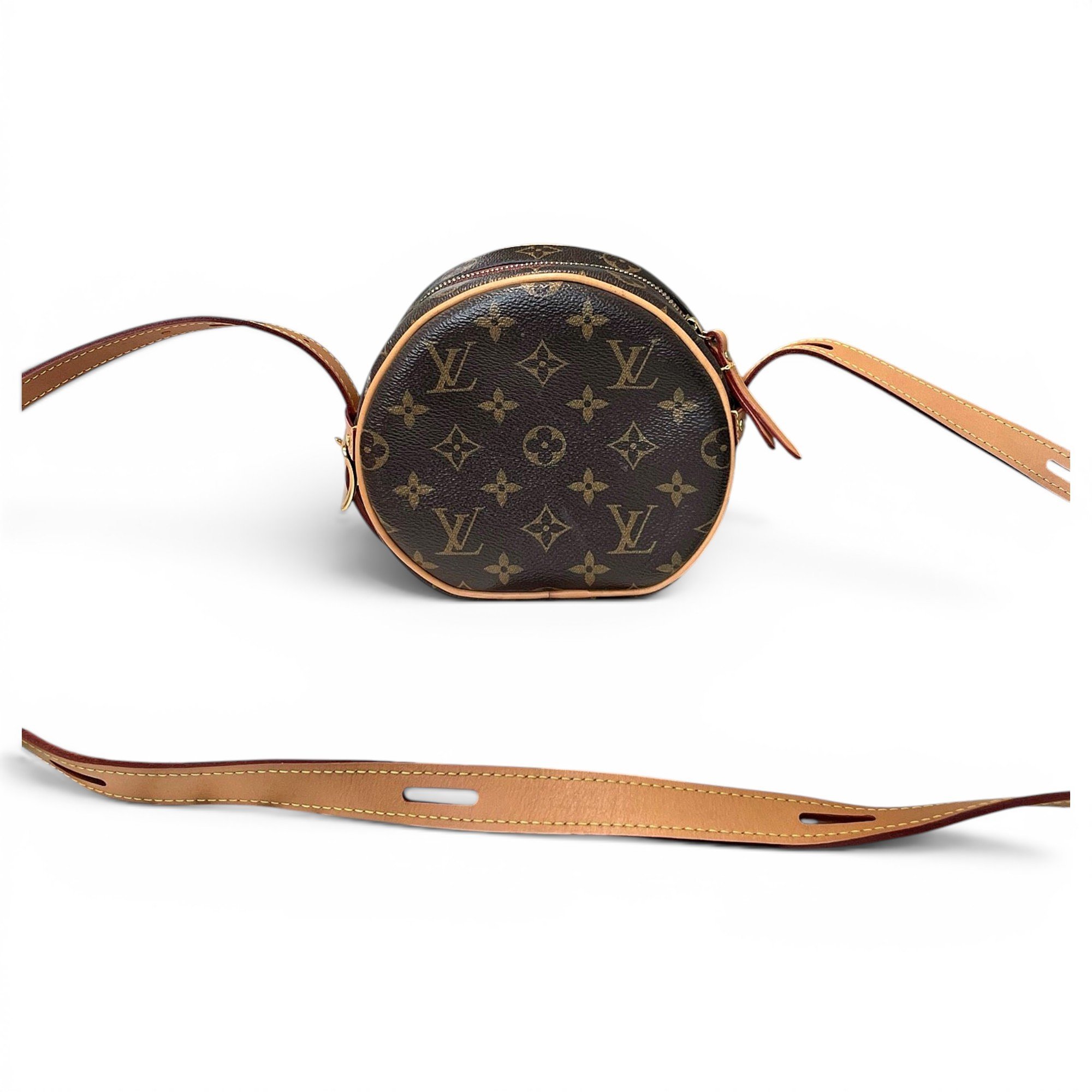 Boîte chapeau souple leather handbag