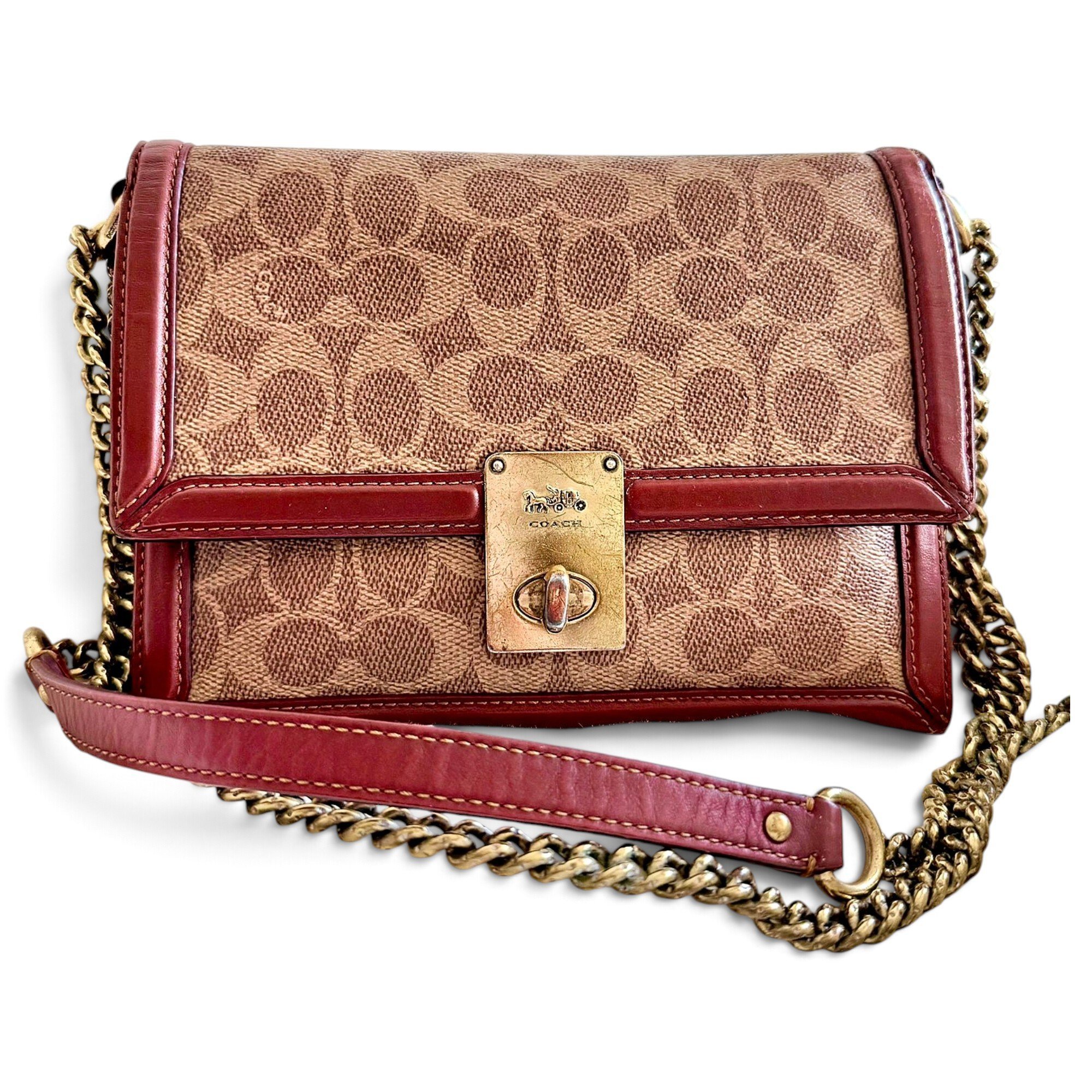 Leather handbag