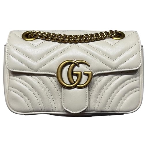 GG Marmont Flap leather handbag