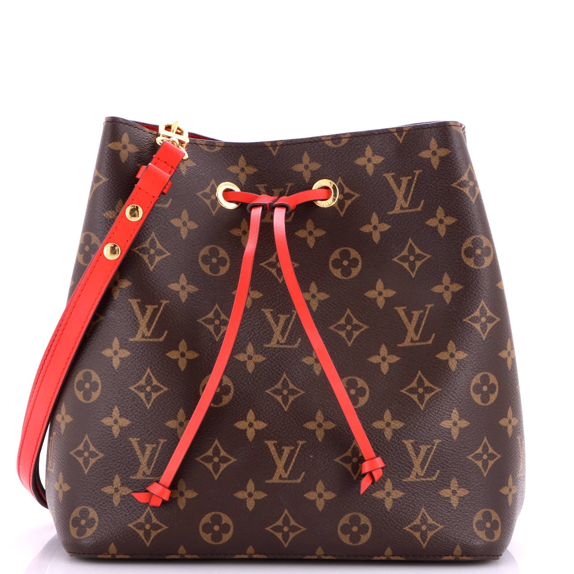 NeoNoe Handbag Monogram Canvas with Leather MM