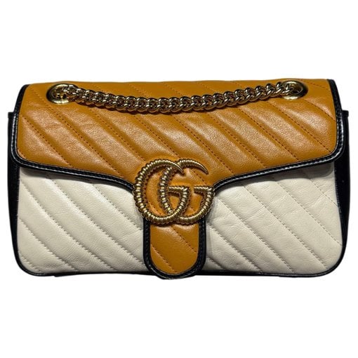 GG Marmont Flap leather handbag