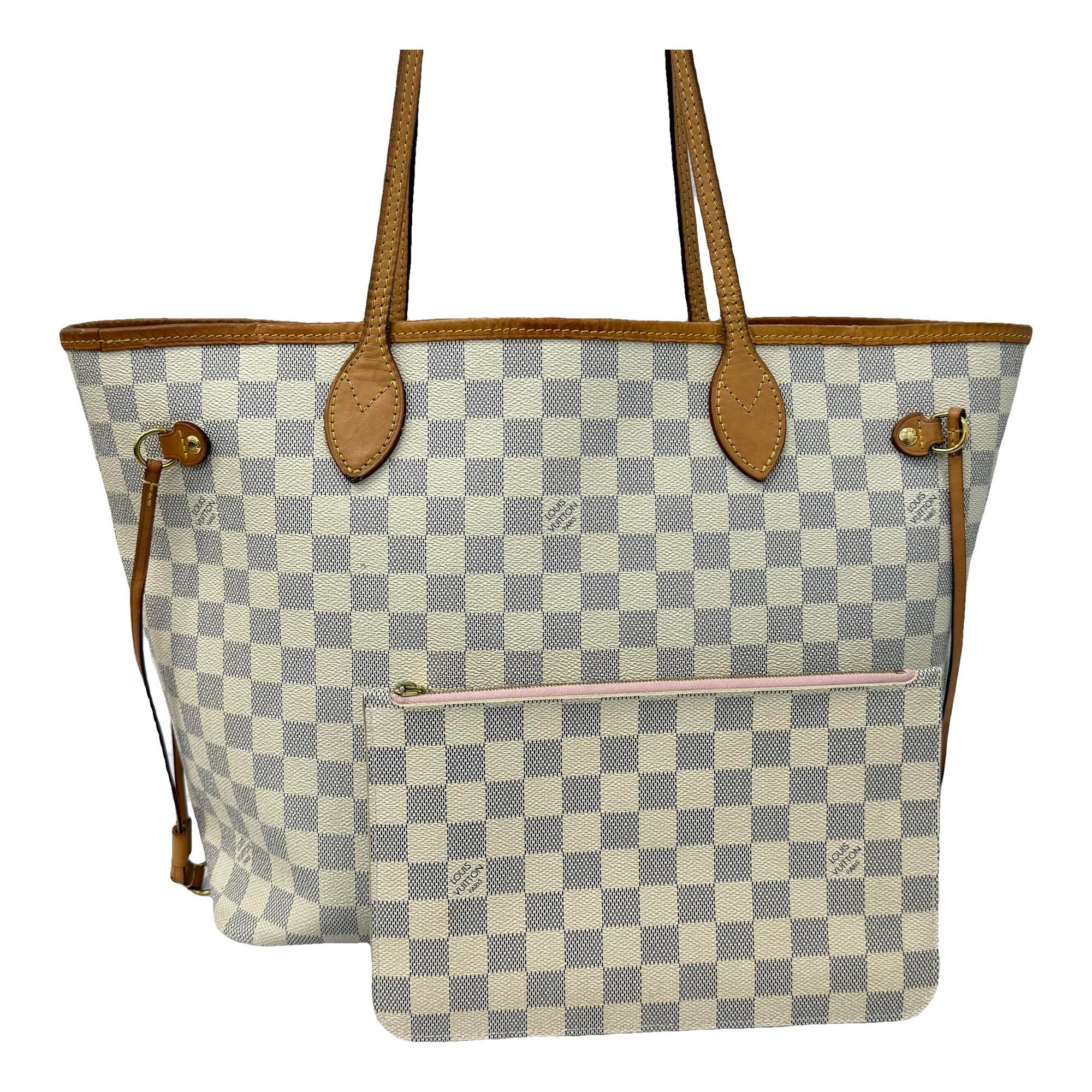 Neverfull leather handbag
