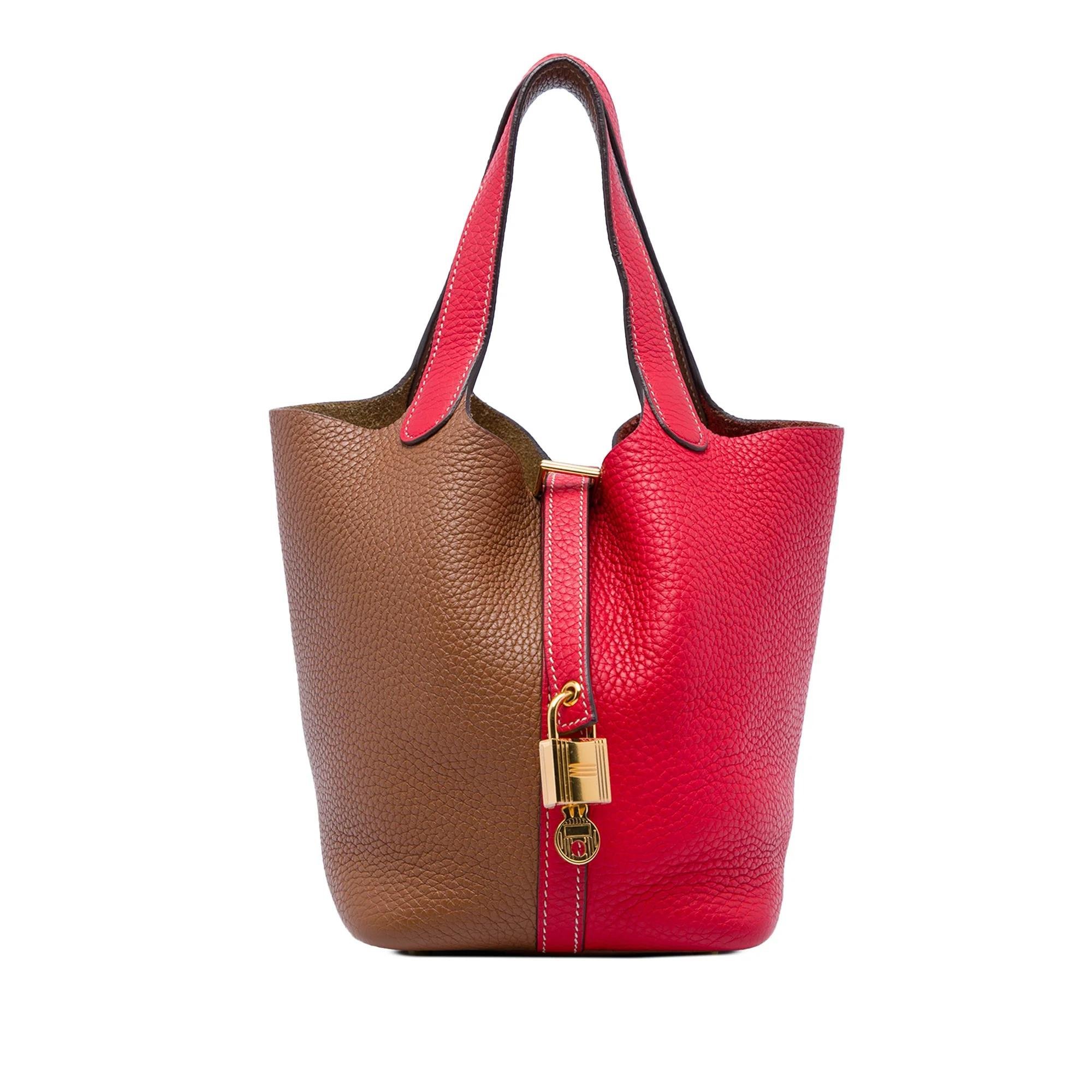 Picotin pony-style calfskin handbag