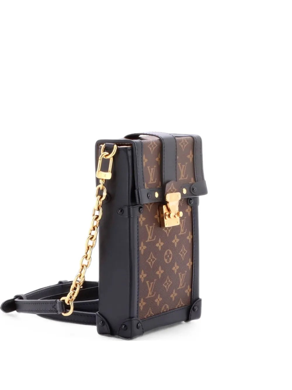Vertical Trunk Pochette Monogram Canvas crossbody bag