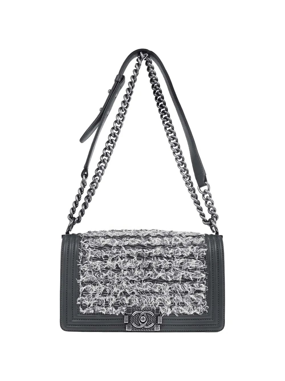 2017 Medium Boy tweed shoulder bag