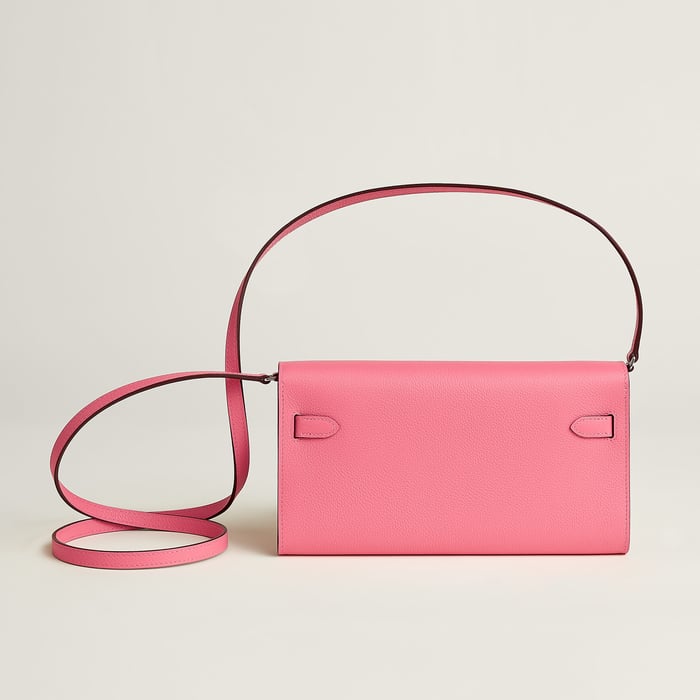 Rose Azalée Kelly Classique to Go Wallet