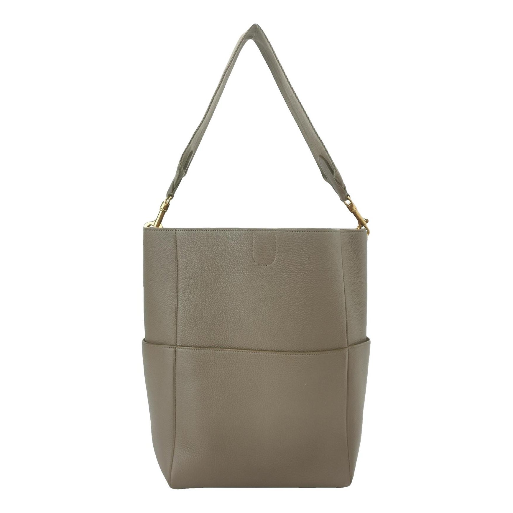 Seau Sangle leather tote