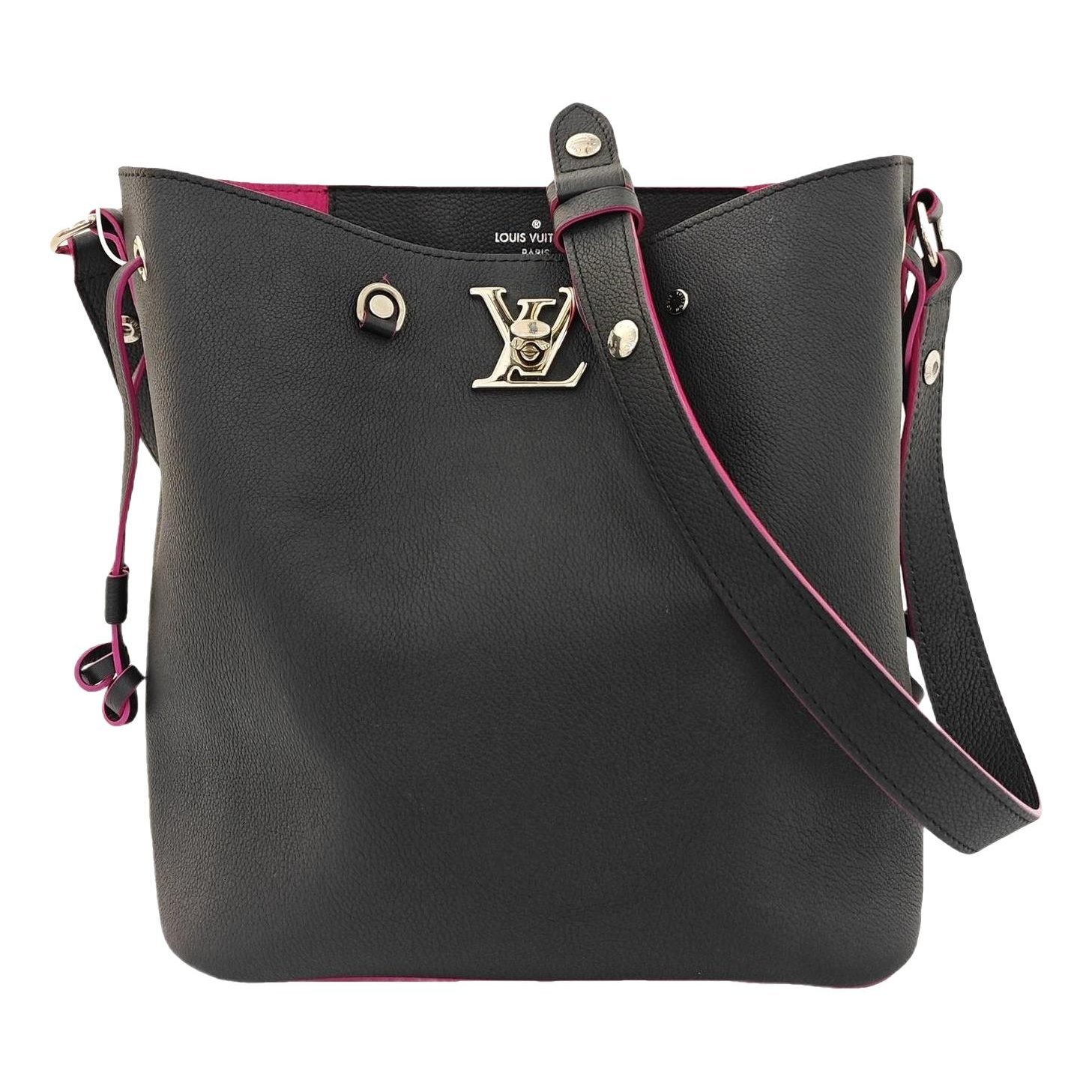 Lockme leather handbag