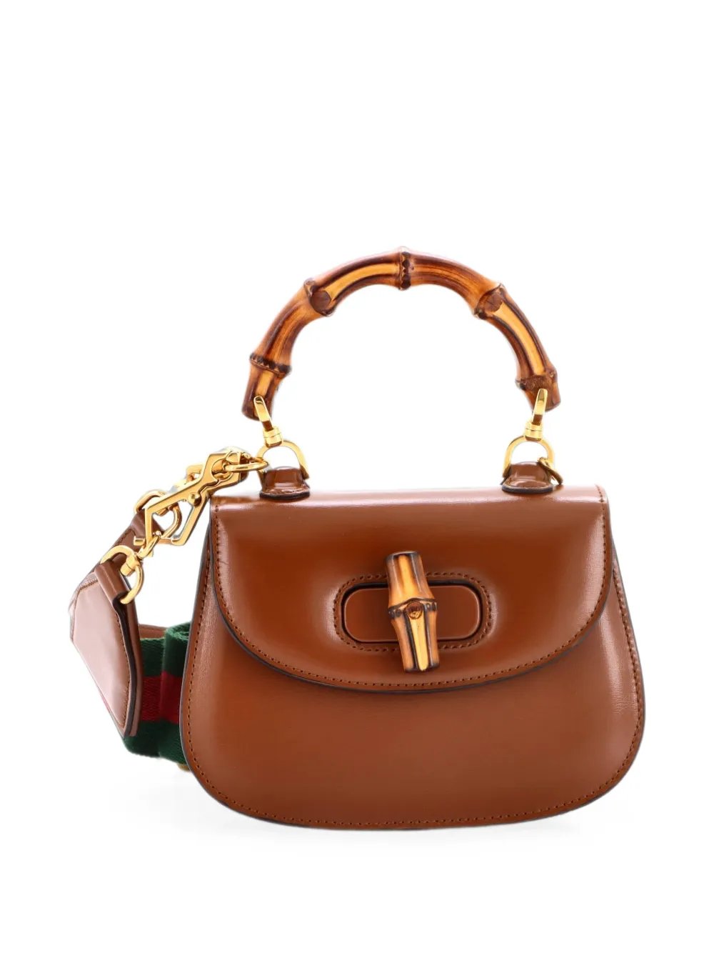 Bamboo 1947 Top Handle Bag Leather Mini shoulder bag