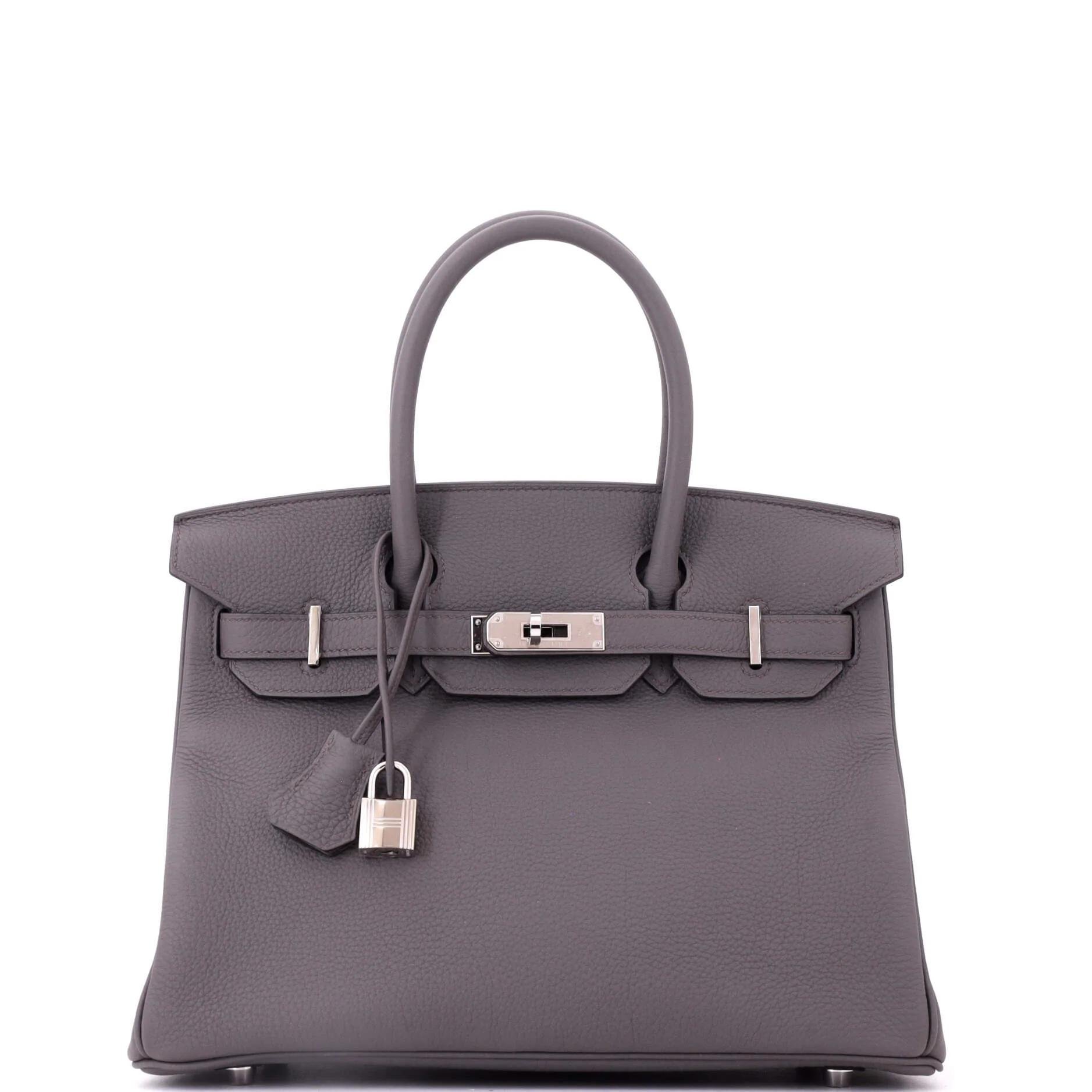 Birkin 30 leather tote