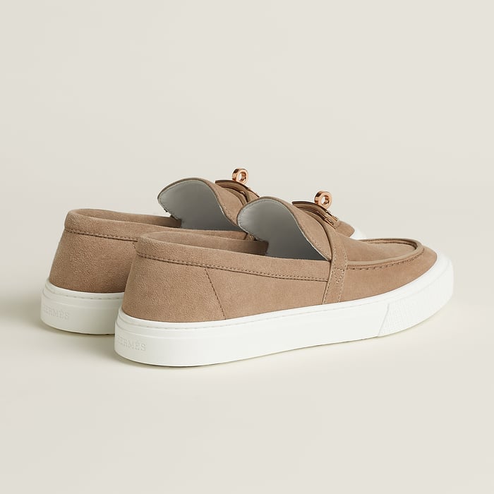Beige Sable Game Slip-on Sneaker