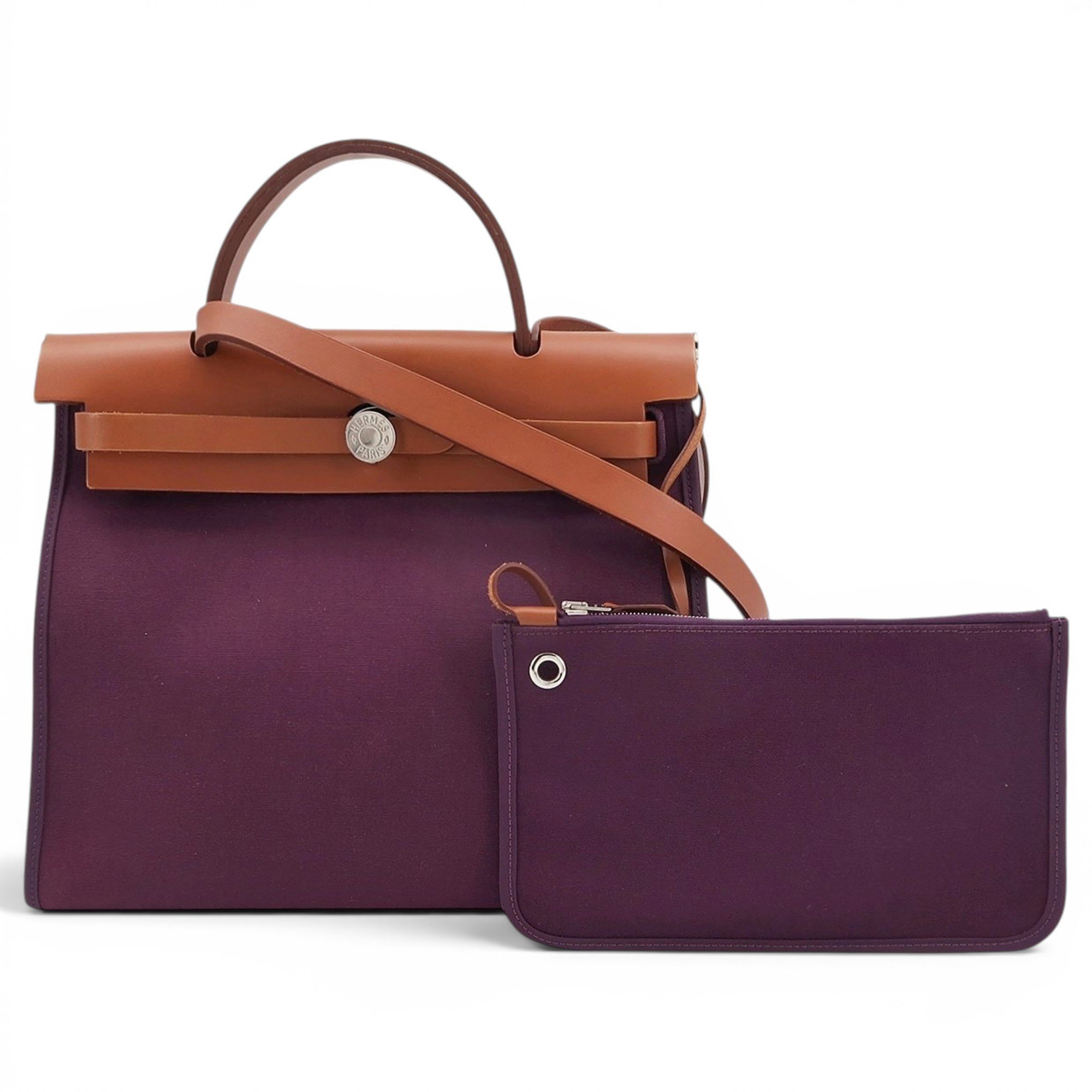 Herbag leather handbag