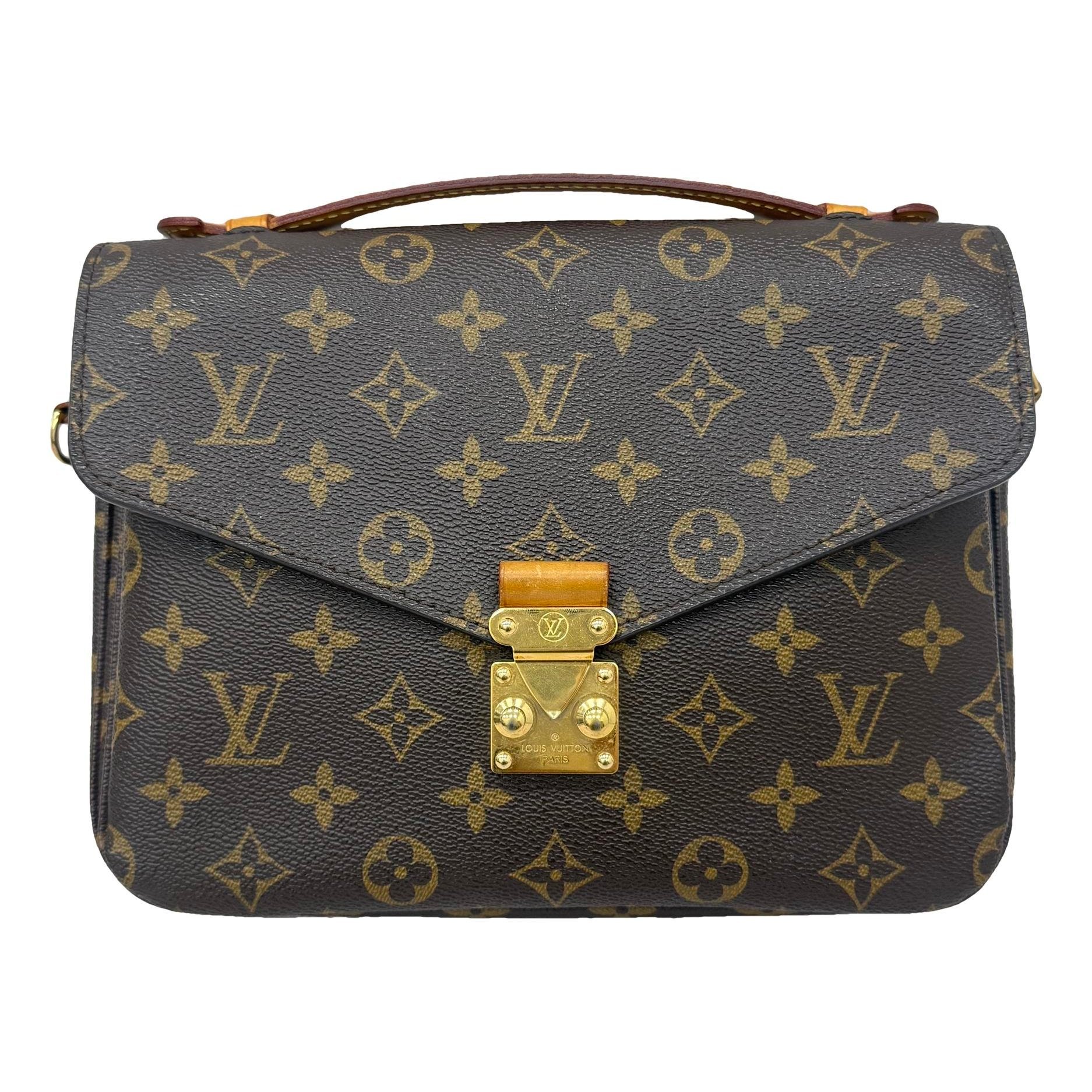 Metis leather handbag