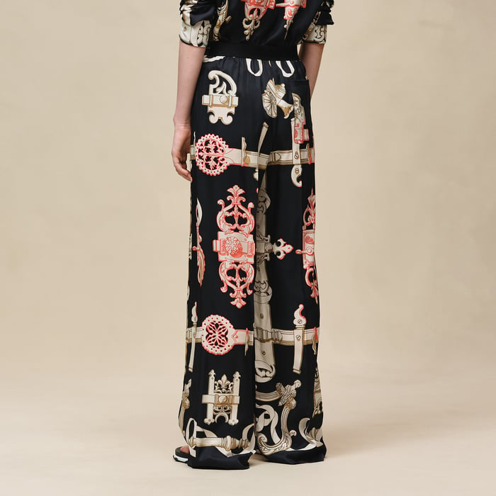 Noir "Ferronnerie Remix" Pants