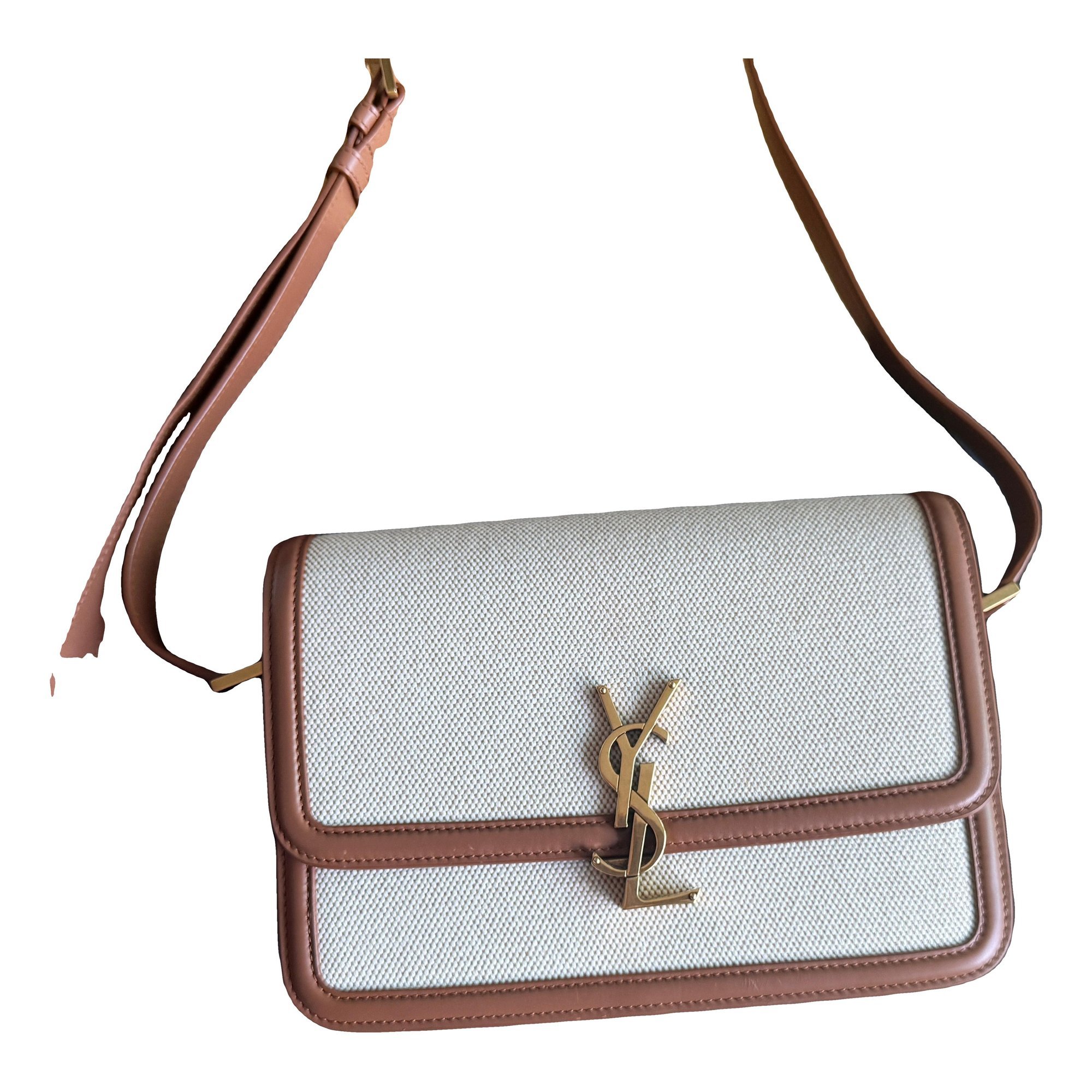 Solférino leather handbag
