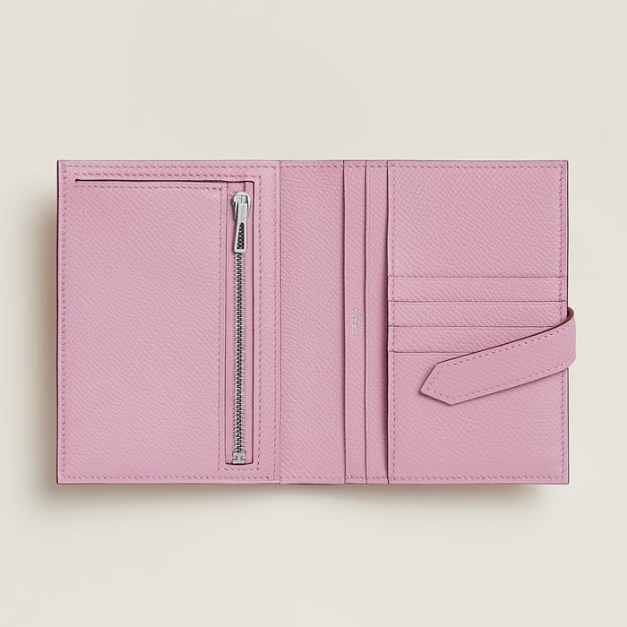 Mauve Sylvestre Bearn Compact Wallet