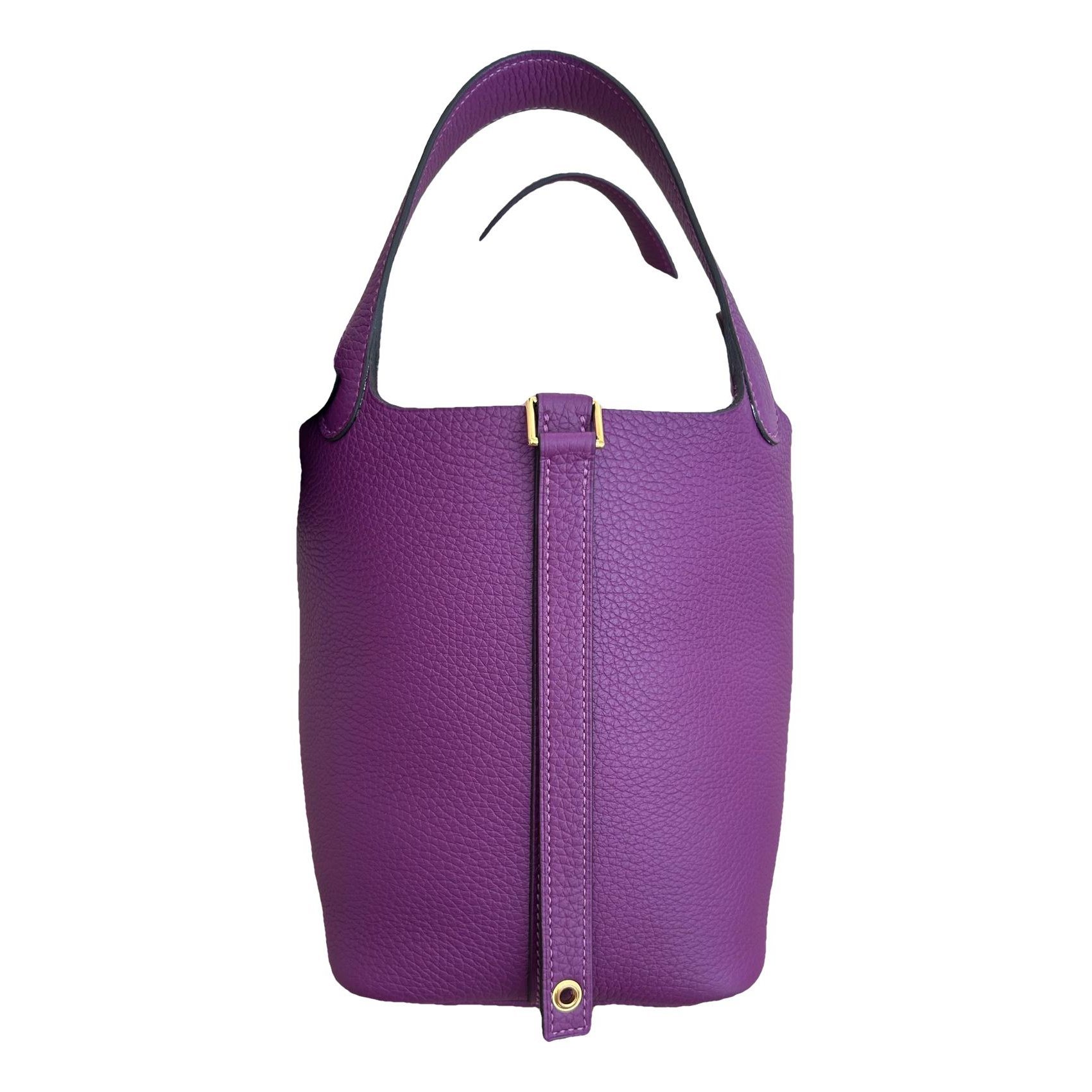 Picotin leather handbag