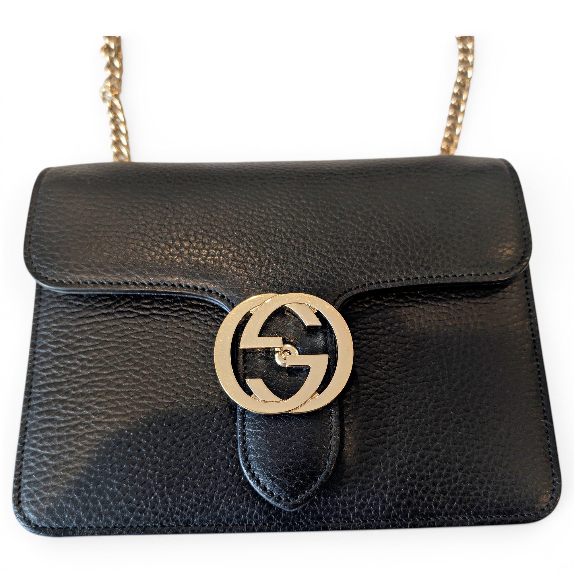 GG Marmont Flap leather crossbody bag