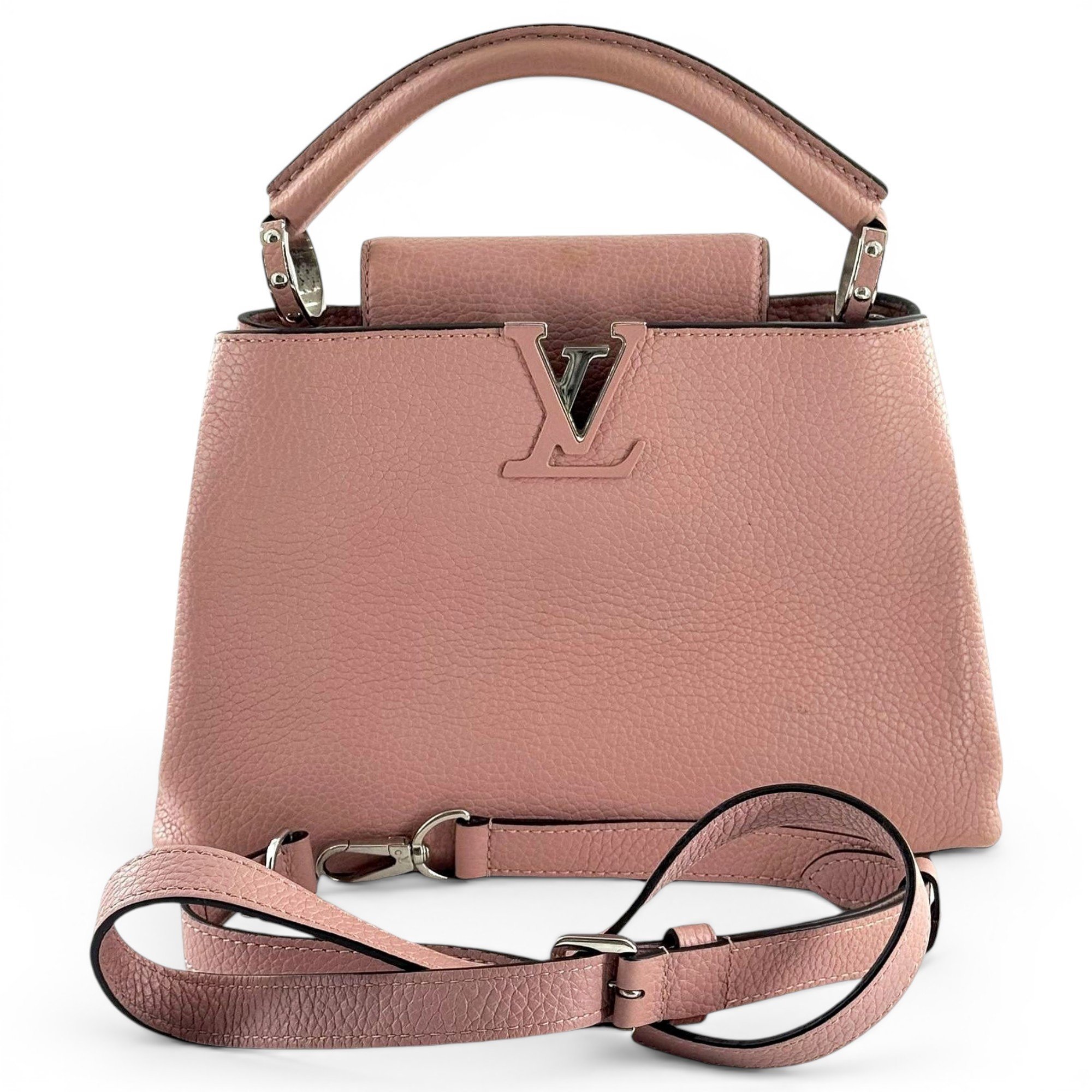 Capucines leather handbag