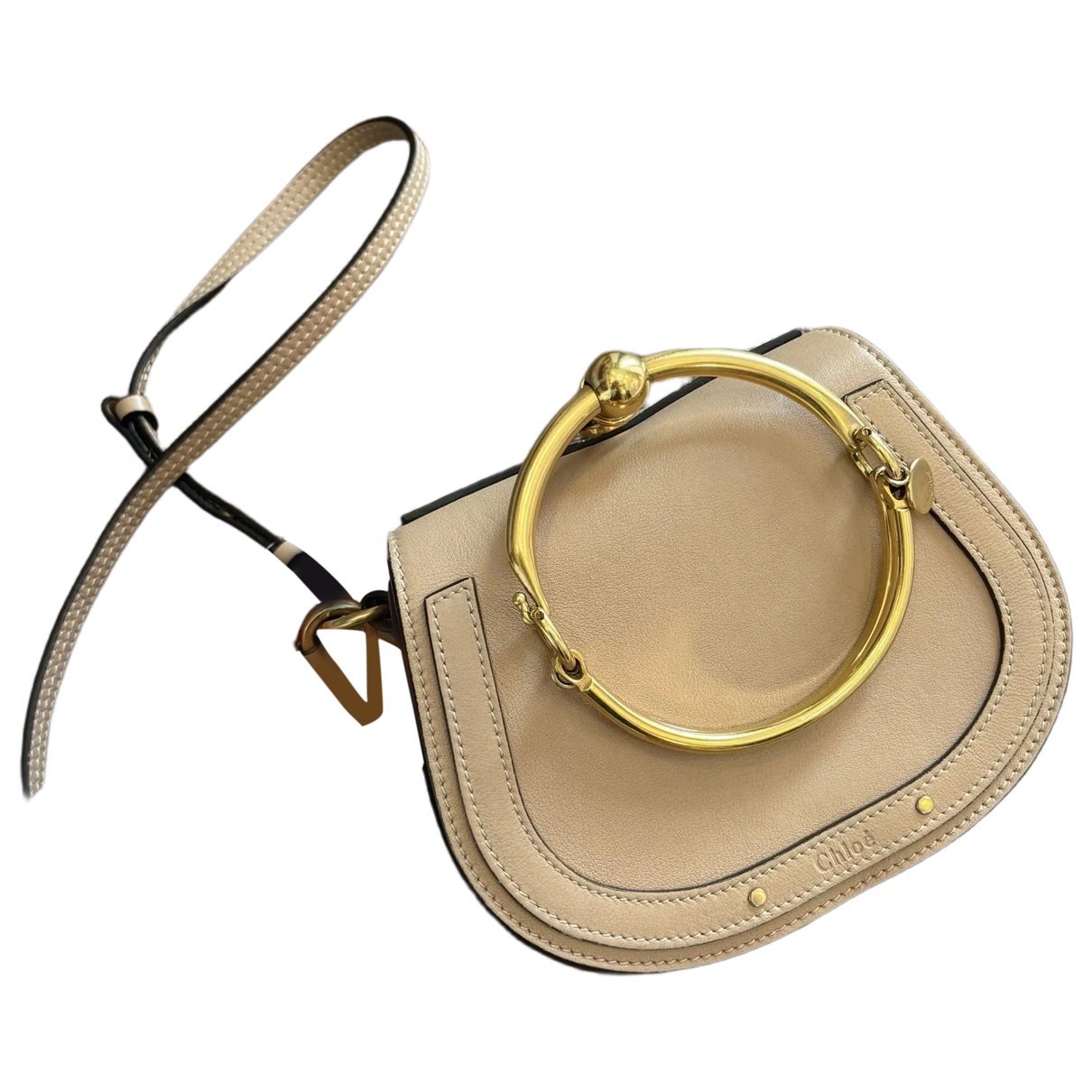 Bracelet Nile leather crossbody bag