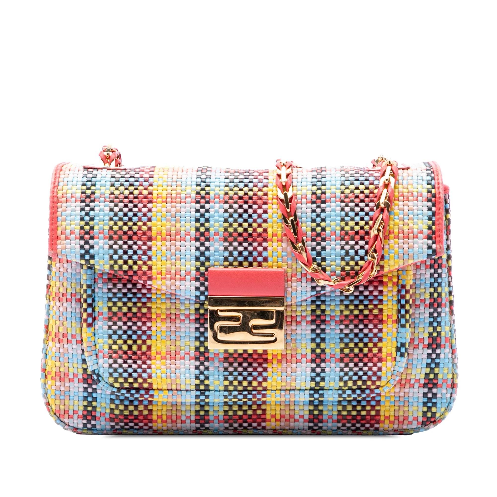 Baguette leather handbag