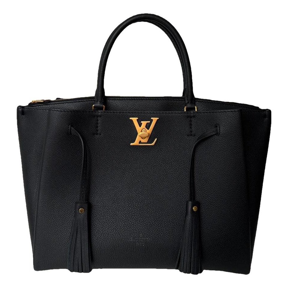 Lockmeto leather handbag
