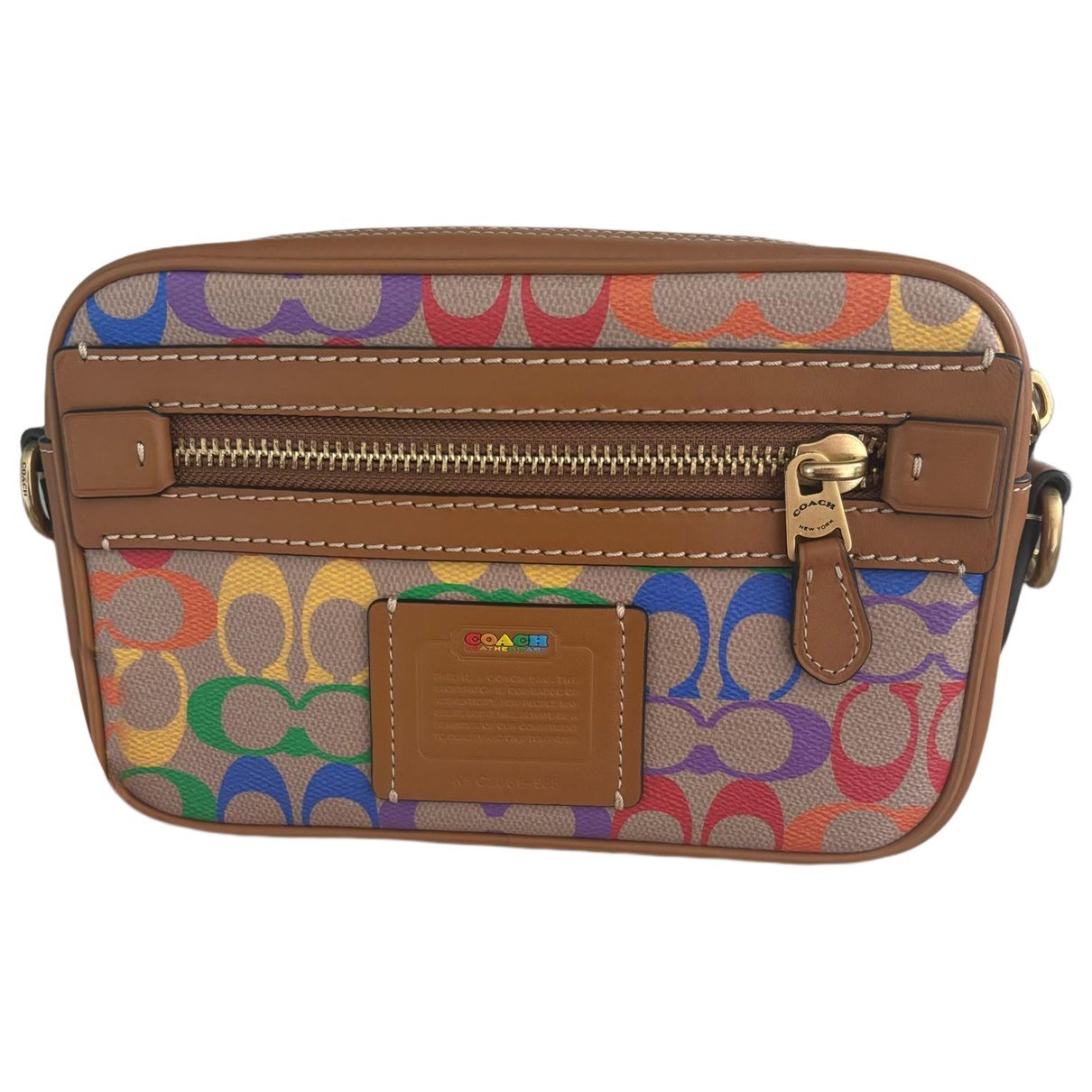Leather crossbody bag