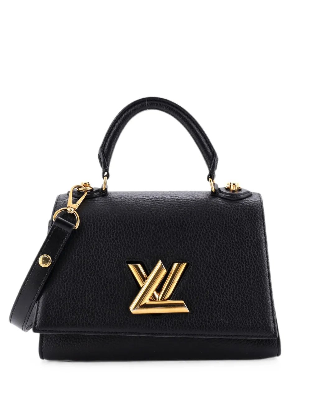 Twist One Handle Bag Taurillon Leather PM satchel