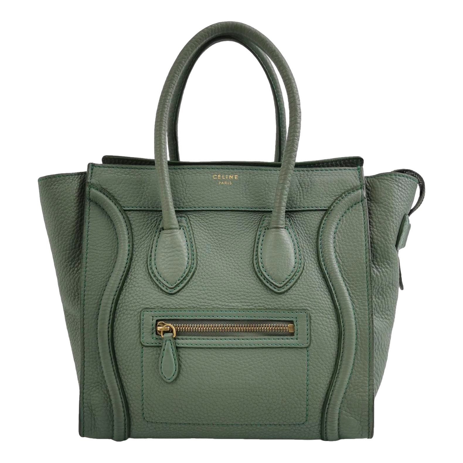 Luggage leather handbag