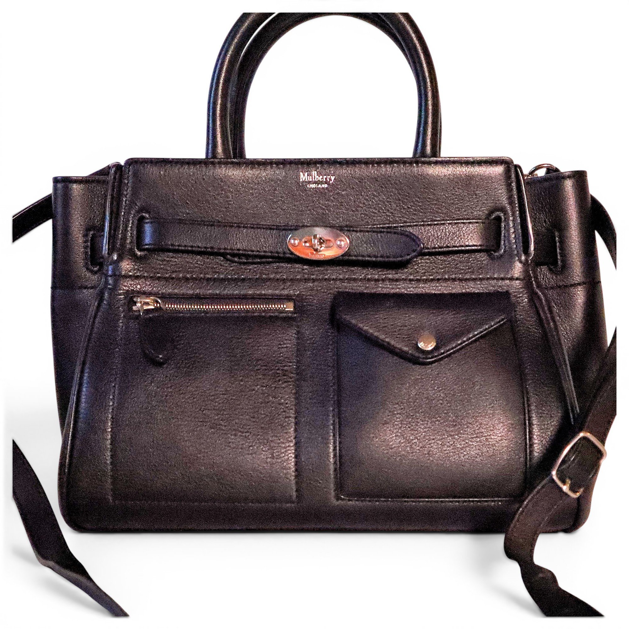 Bayswater Small leather handbag