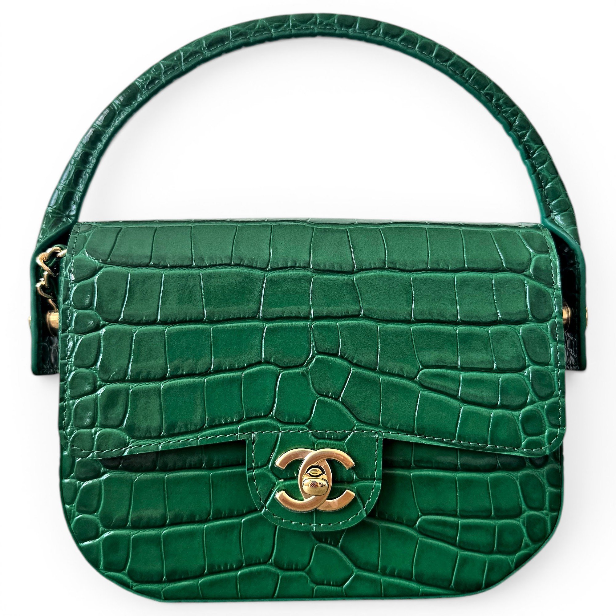 Leather handbag