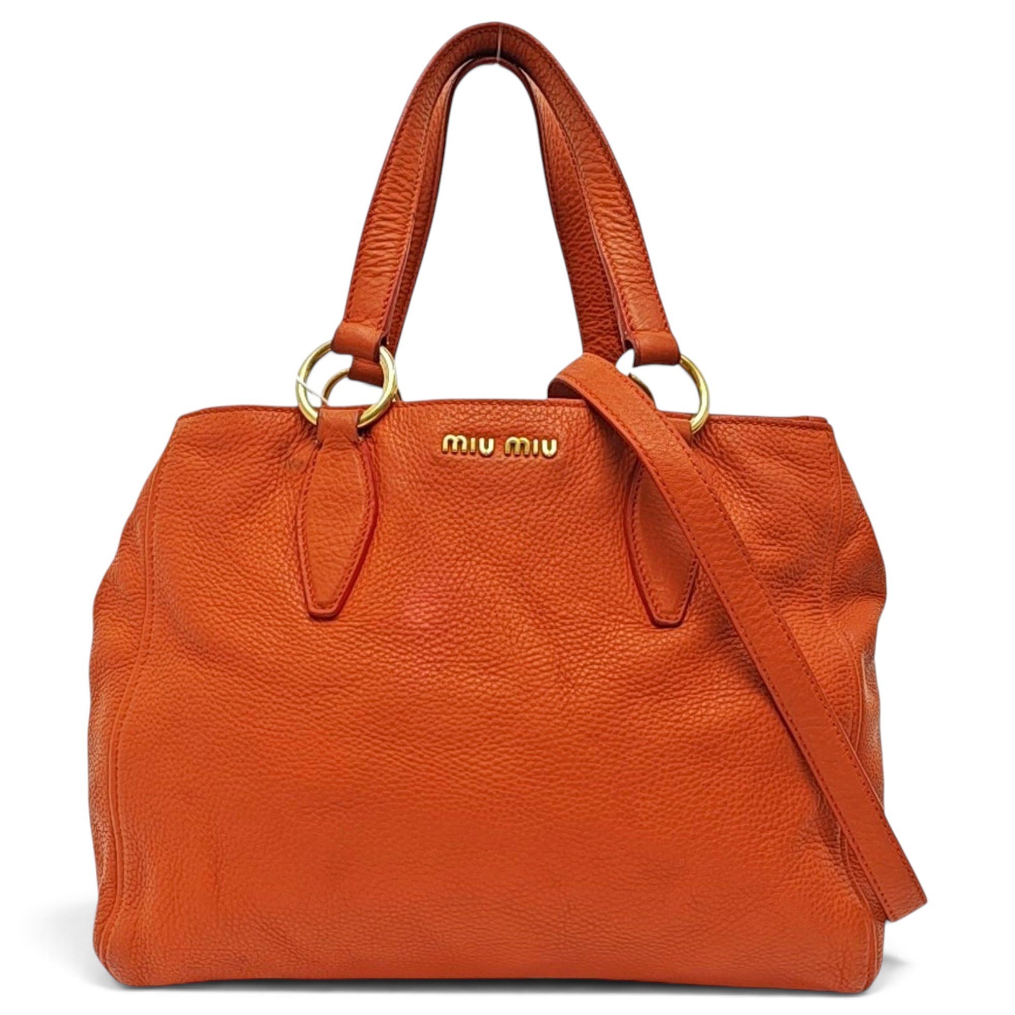 Leather handbag