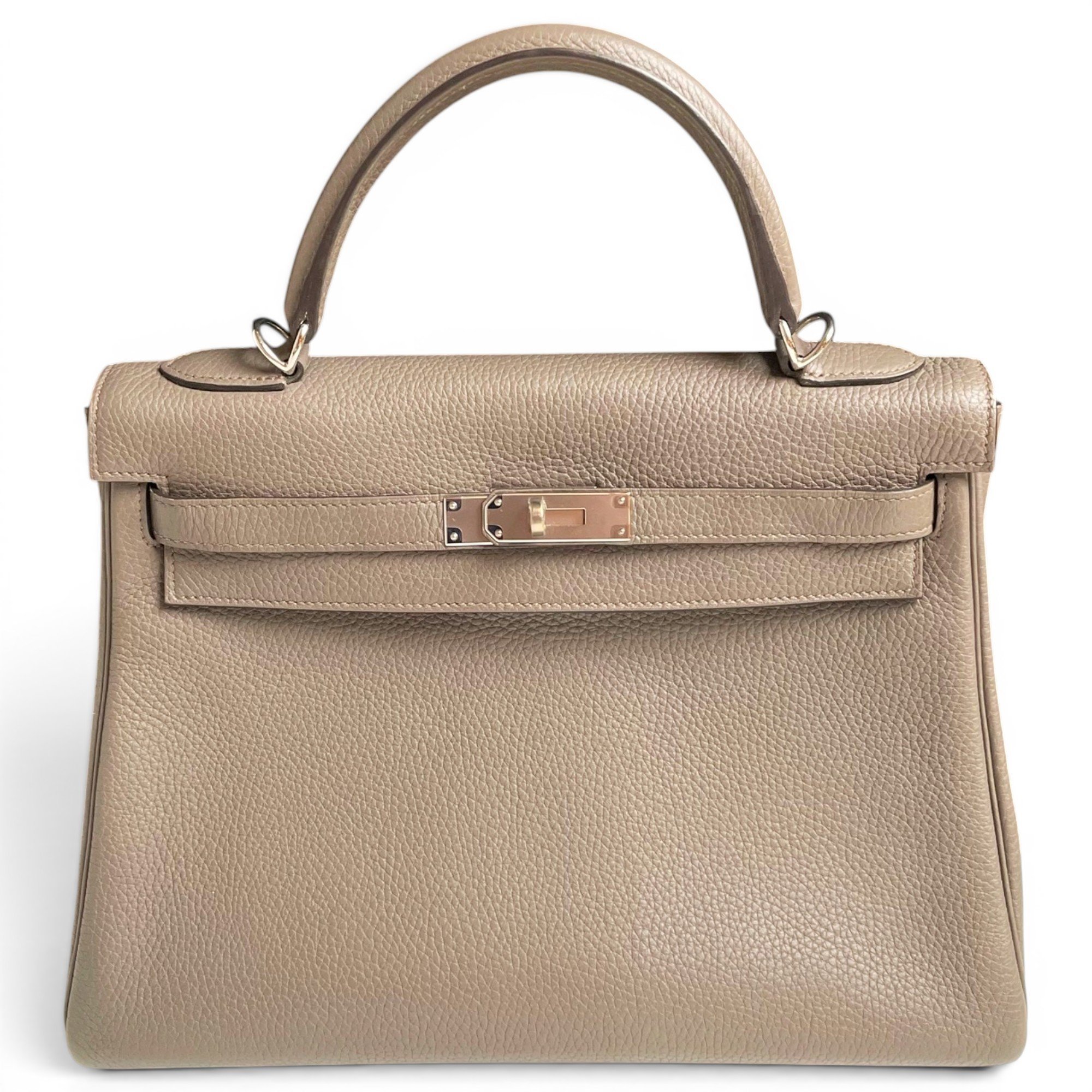 Kelly 32 leather handbag