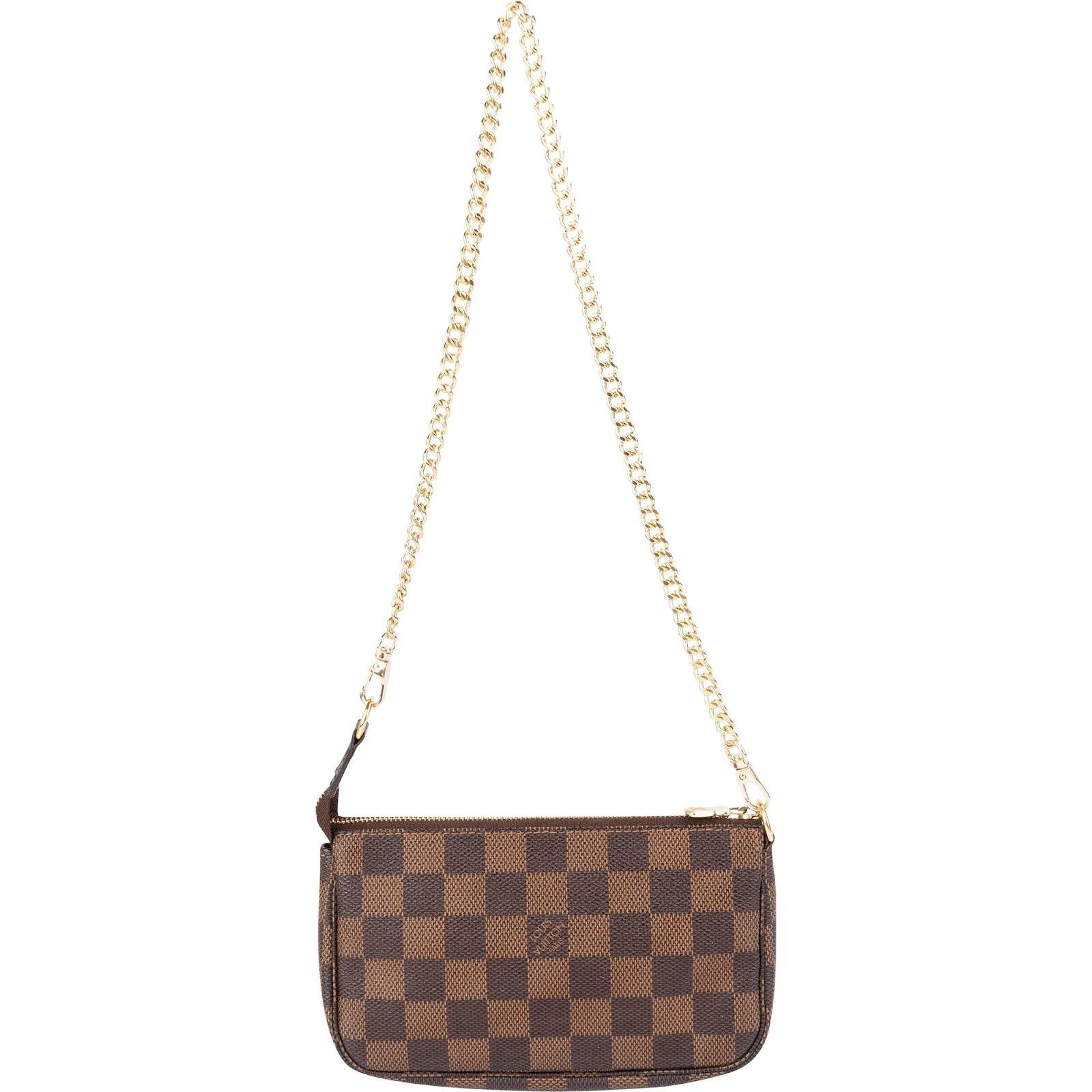 Pochette Accessoire leather handbag