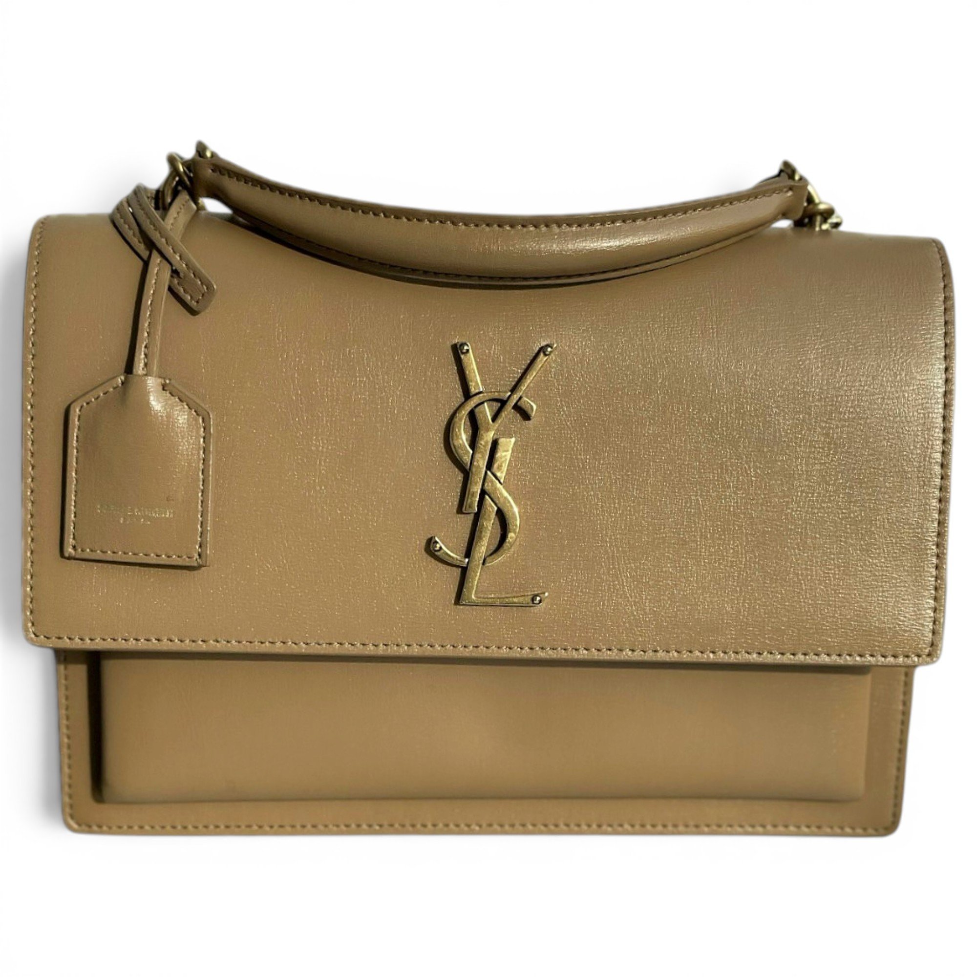 Sunset leather crossbody bag