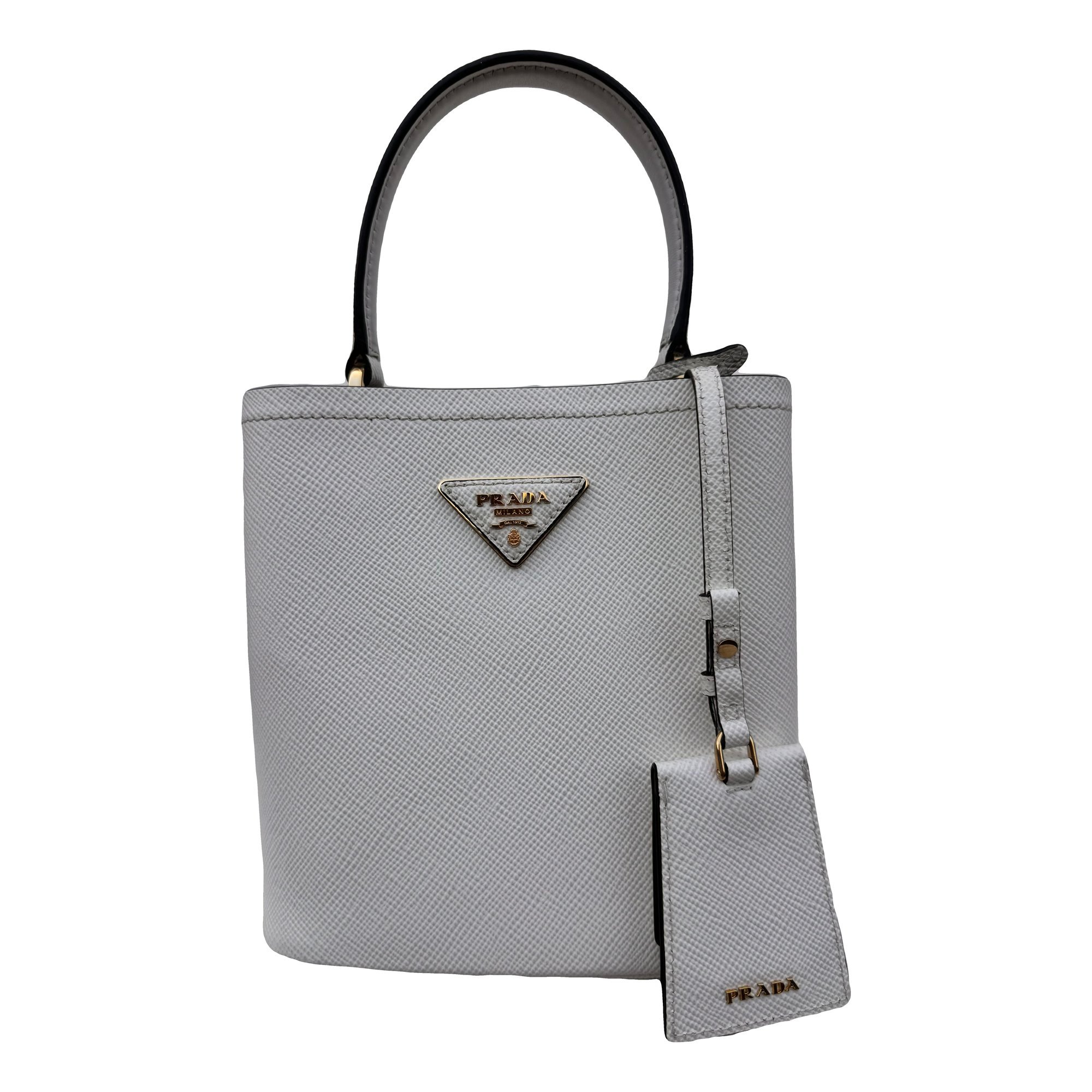 Panier leather handbag