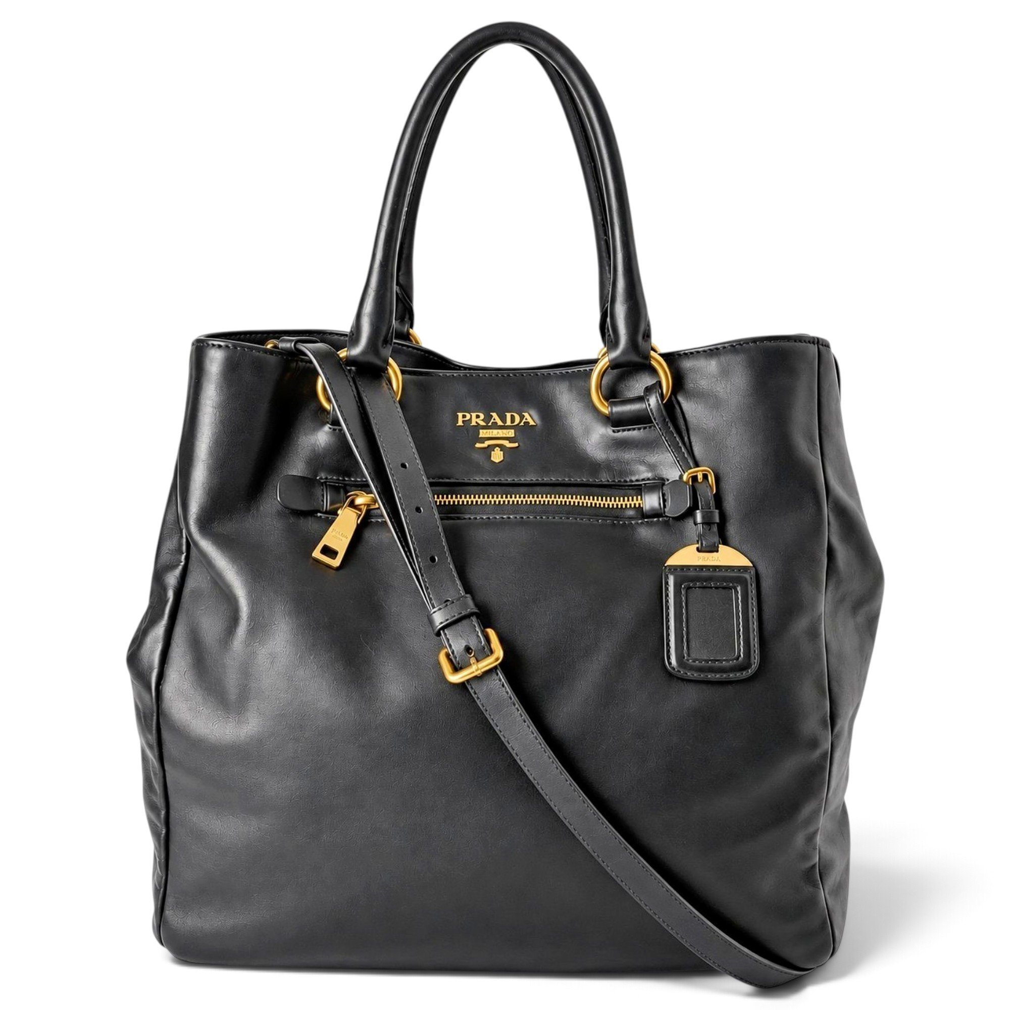 Galleria leather tote