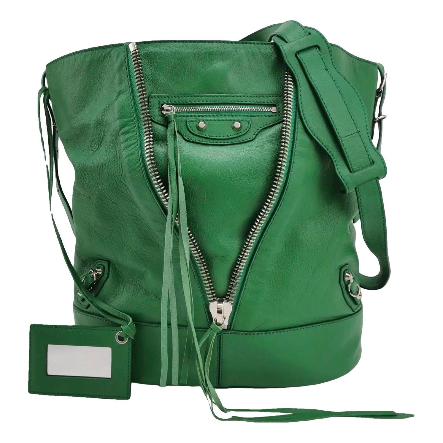 Leather crossbody bag