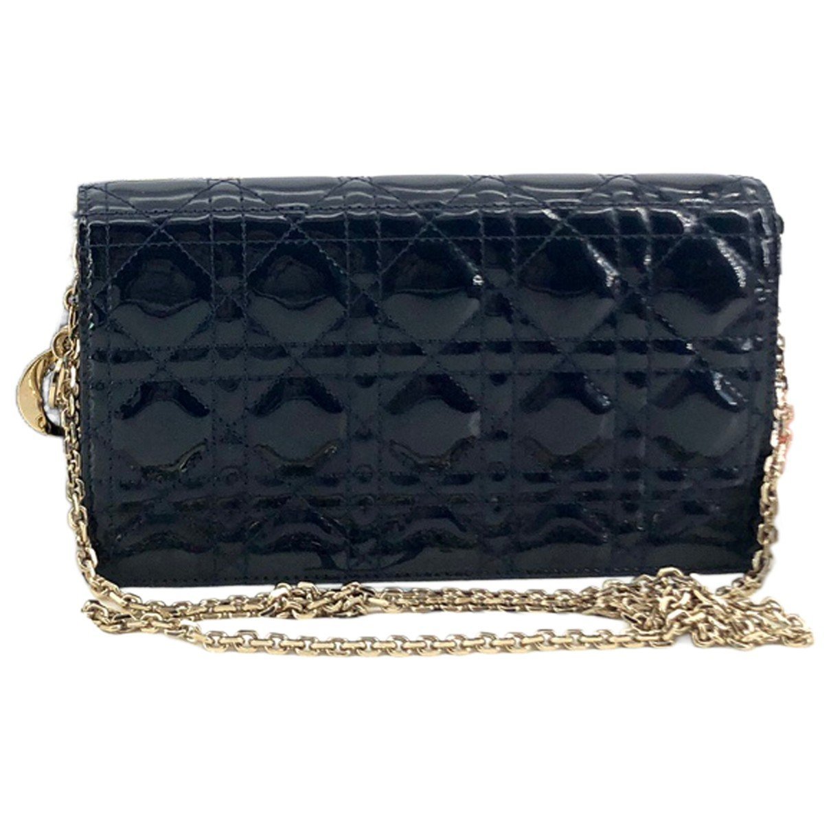 Patent leather handbag