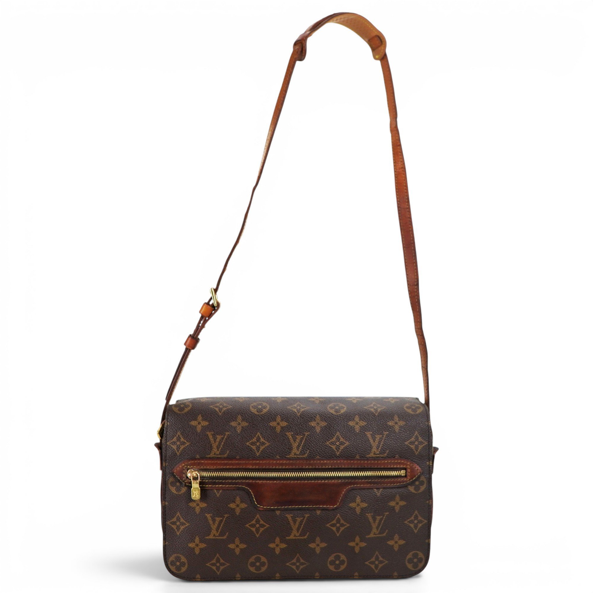 Saint-Germain Vintage leather crossbody bag