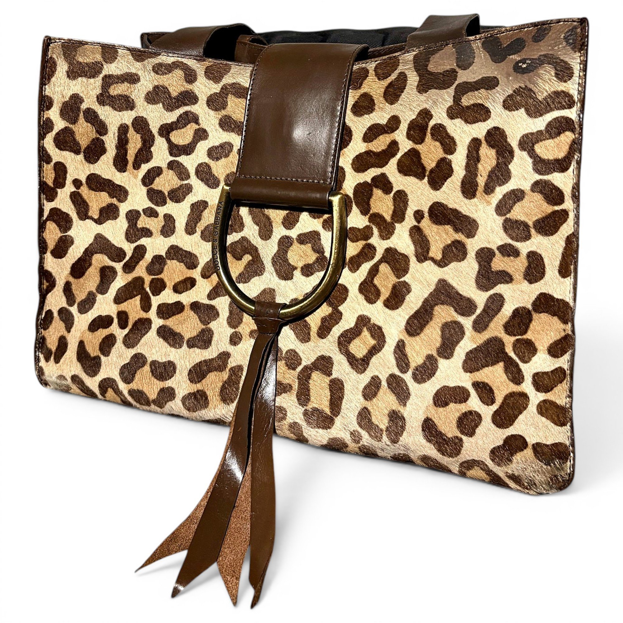 Dolce & Gabbana DG Girls pony-style calfskin tote
